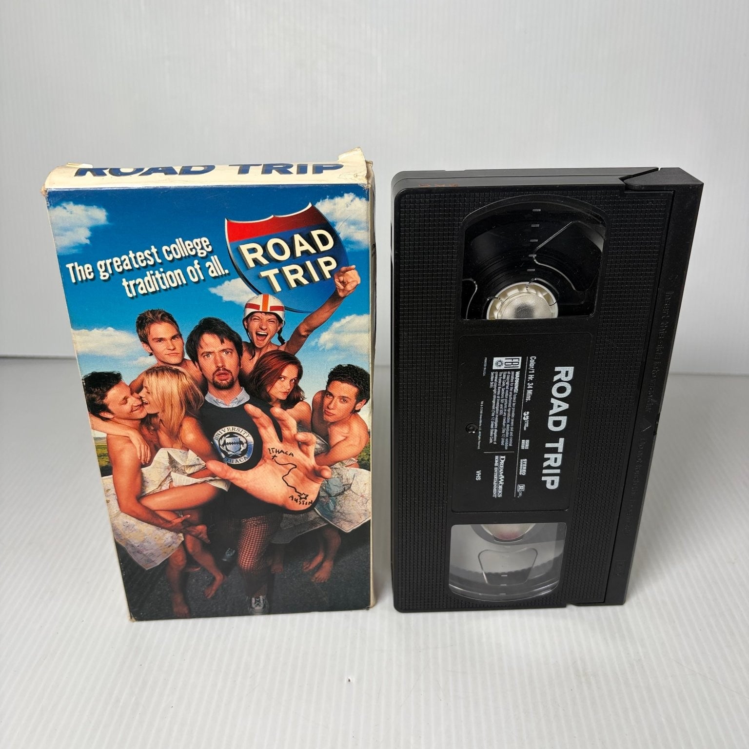 Road Trip VHS 2000 Comedy Todd Phillips DreamWorks Home Entertainment