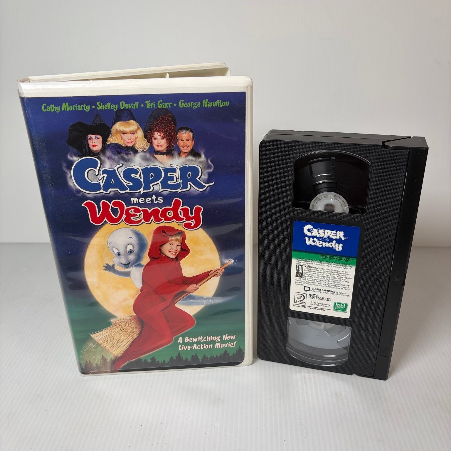 Casper Meets Wendy VHS 1998 Live Action Family Comedy 20th Century Fox