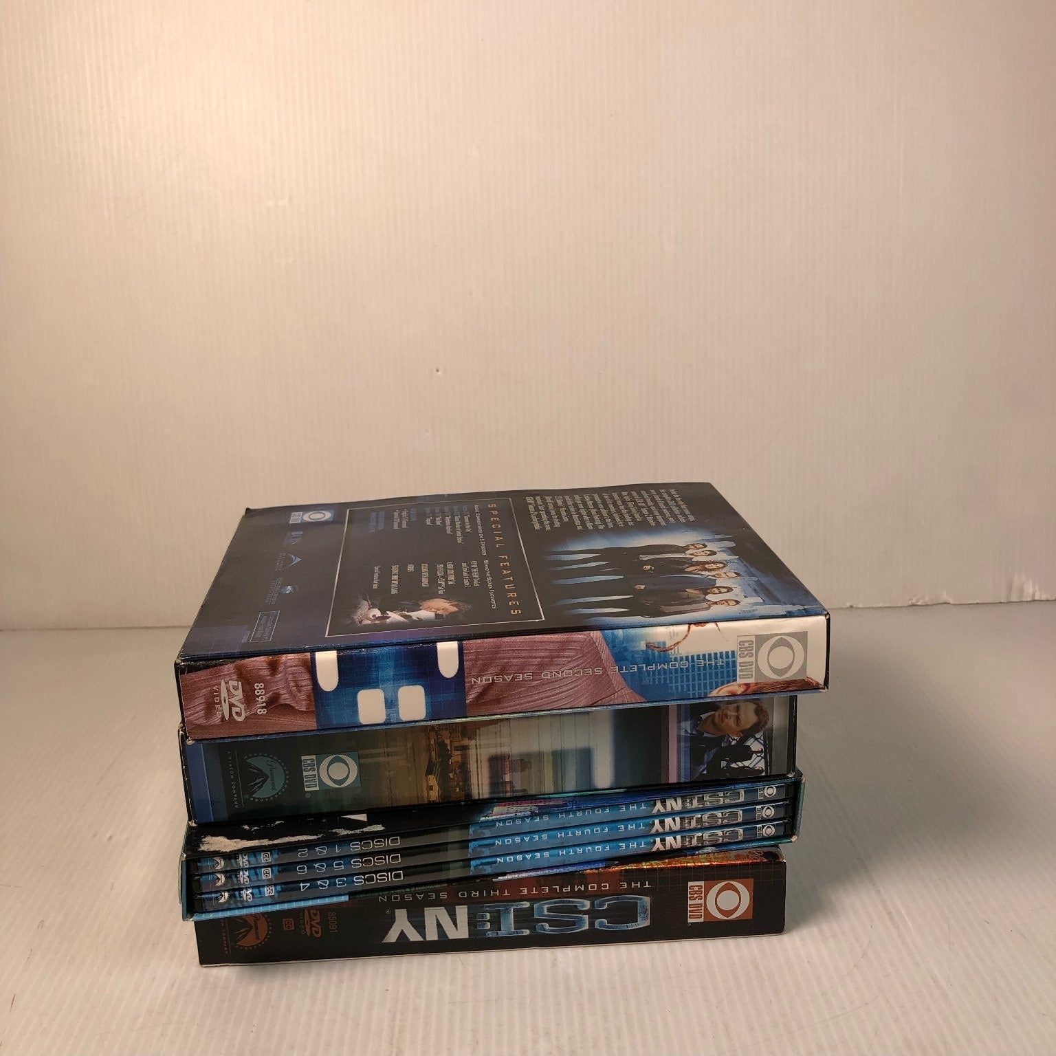 CSI: NY The Complete Seasons 1 - 4 DVD Set Gary Sinise Melina Kanakaredes