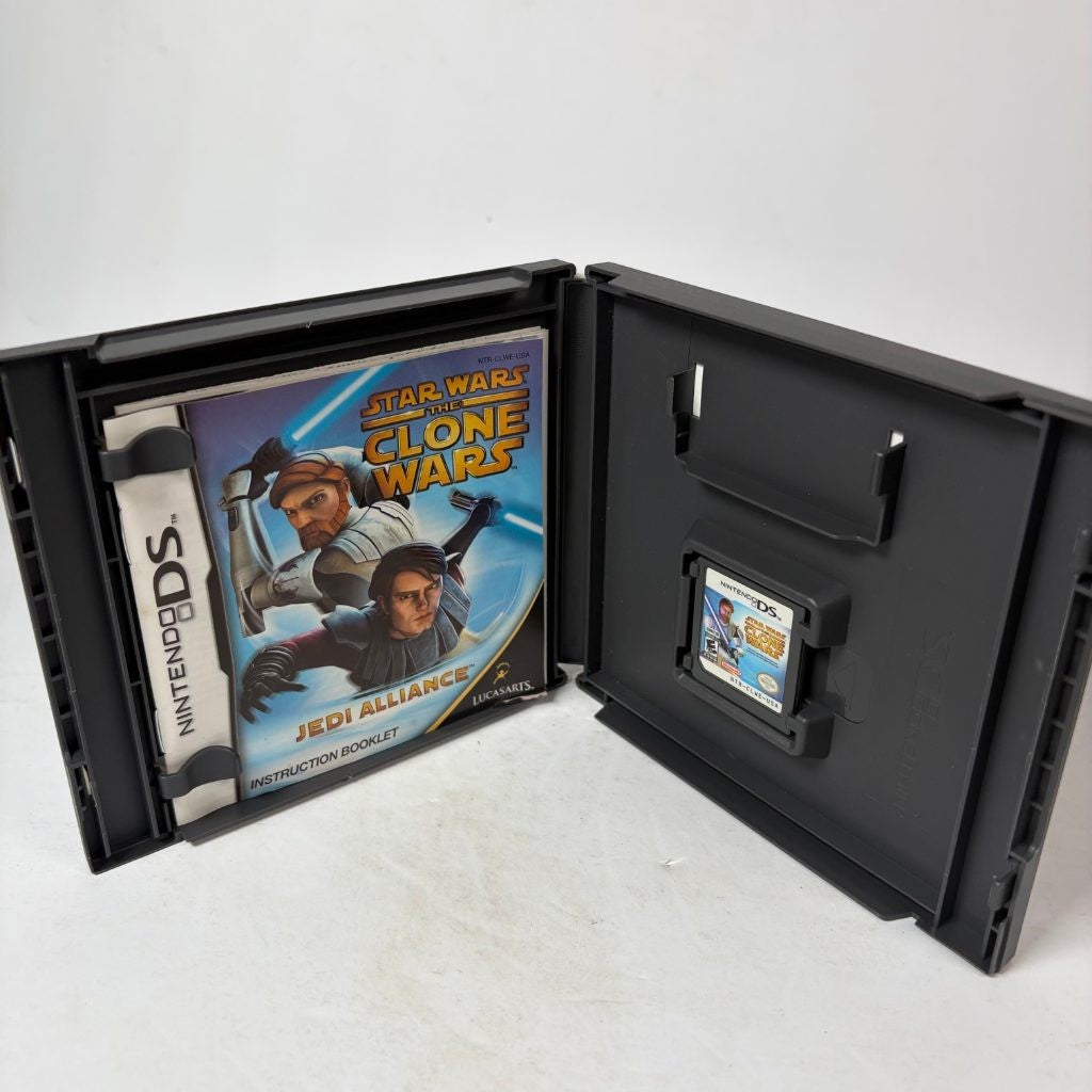 Star Wars The Clone Wars Jedi Alliance Nintendo DS 2008 CIB Complete LucasArts