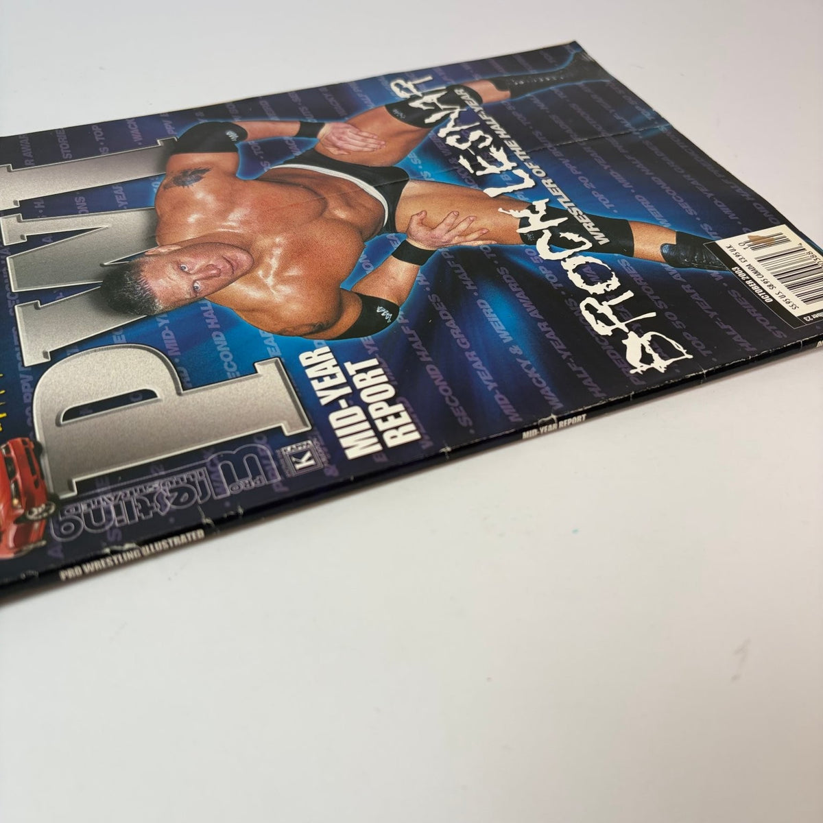 PWI October 2003 Brock Lesnar Magazine Mid-Year Report Wrestling