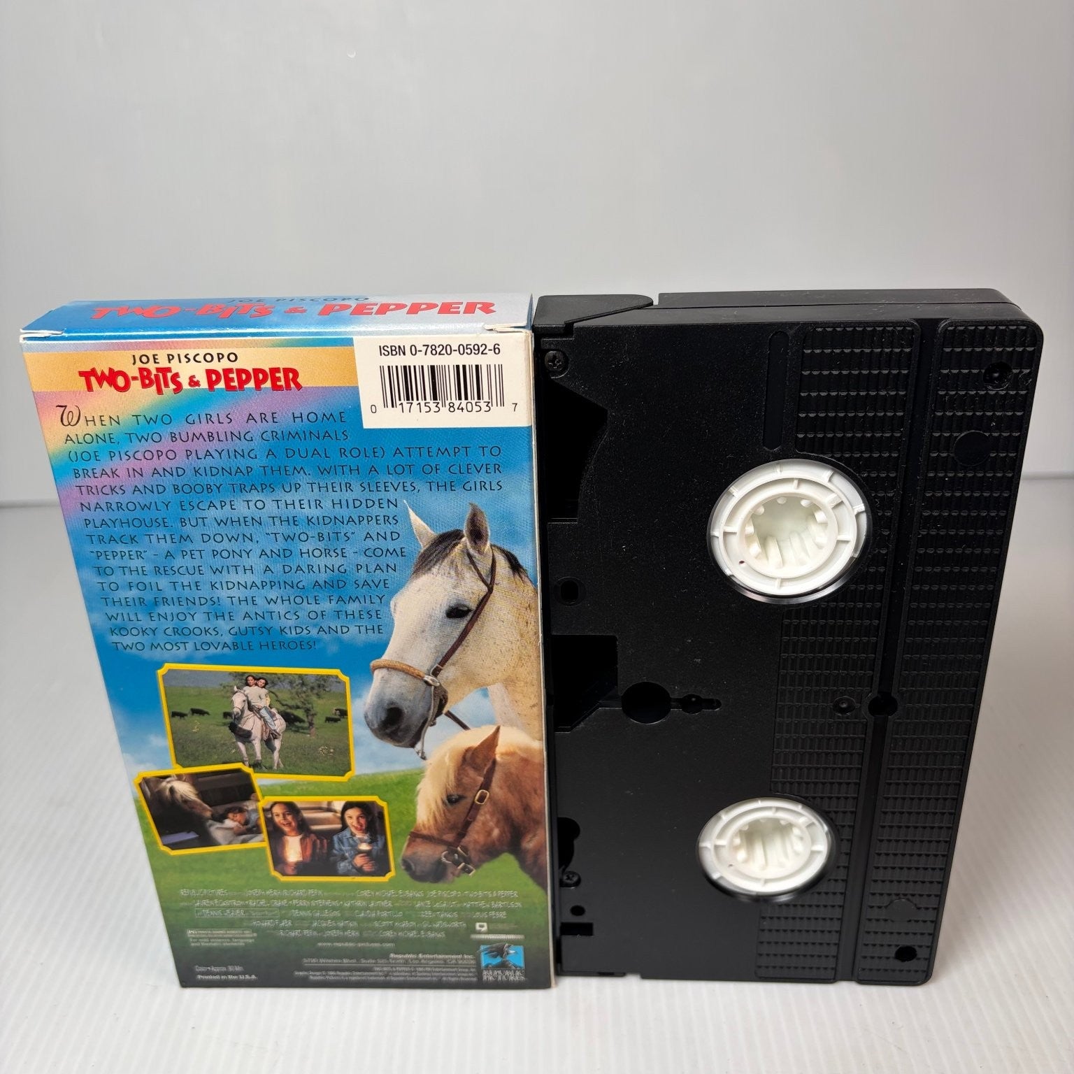 Two-Bits & Pepper VHS 1995 Family Adventure Republic Pictures