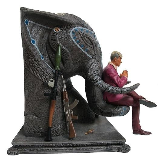 Pagan Min Figurine Statue on Elephant Throne FAR CRY 4 Kyrat UBI Collectibles