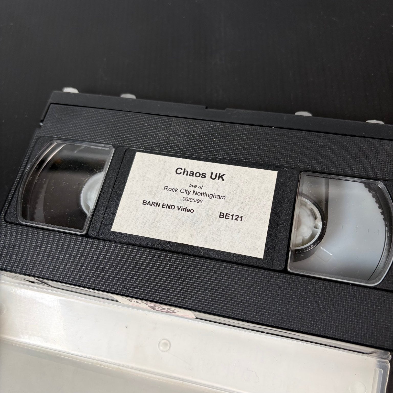 Chaos UK Live Rock City Nottingham 1996 Punk Hardcore Concert VHS Barn End Video
