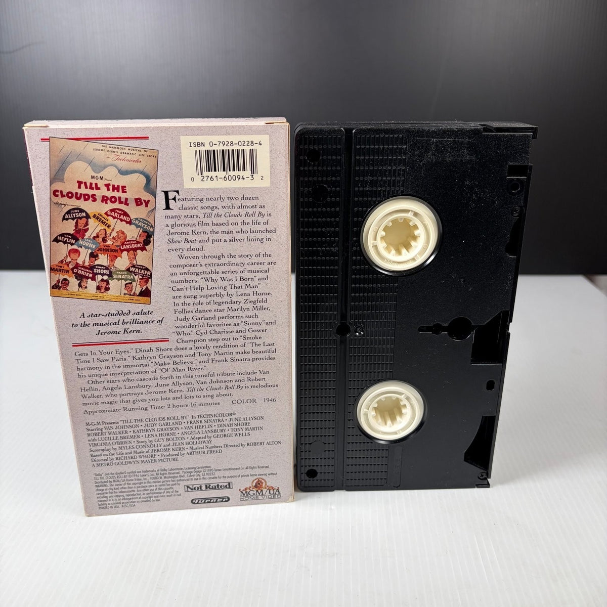 Till The Clouds Roll By VHS 1946 Musical Original MGM/UA Home Video