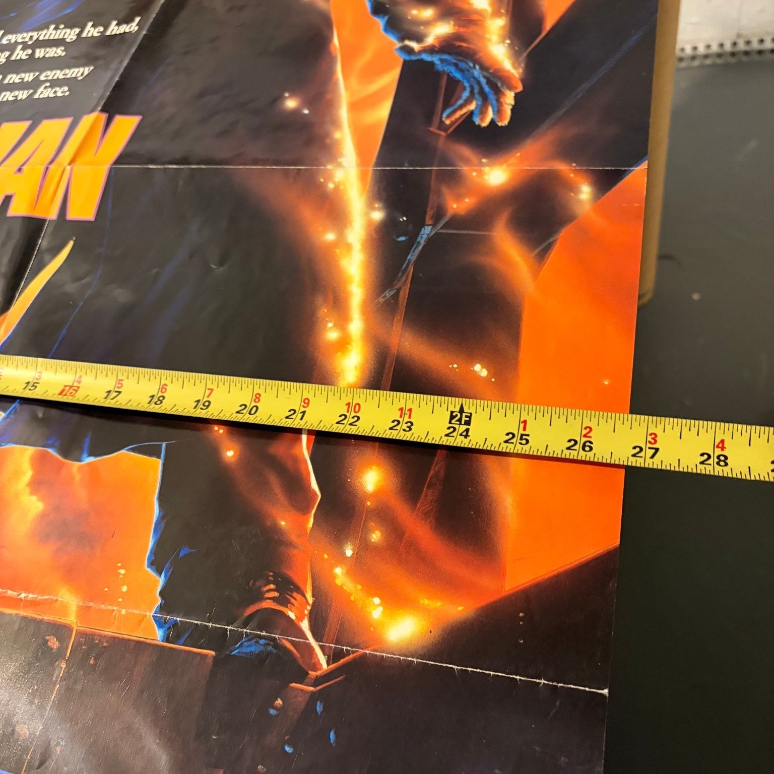Darkman 1990 One-Sheet Movie Poster Universal Pictures Sam Raimi 27"x40"
