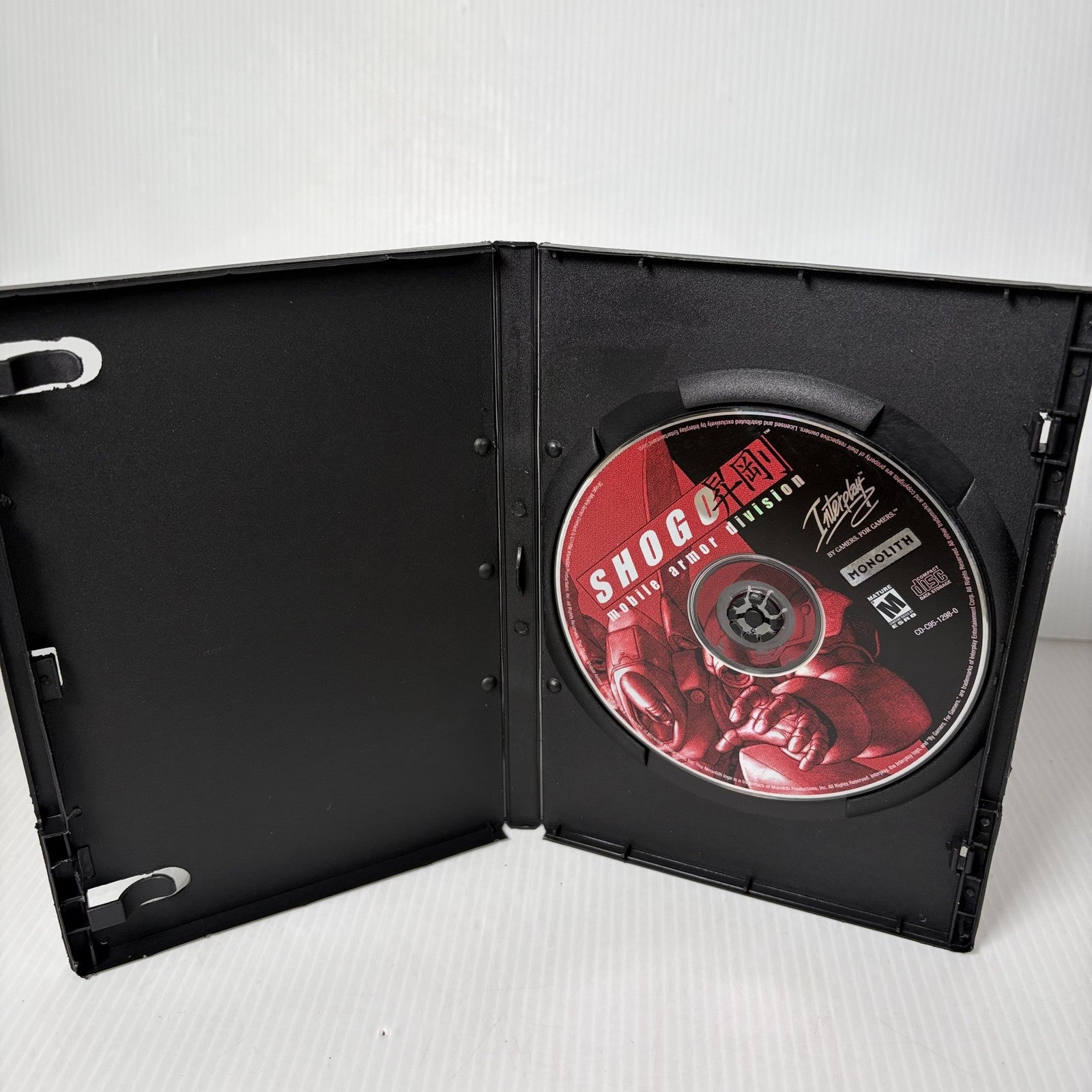 SHOGO Mobile Armor Division PC CD-ROM Video Game Interplay Disc Only