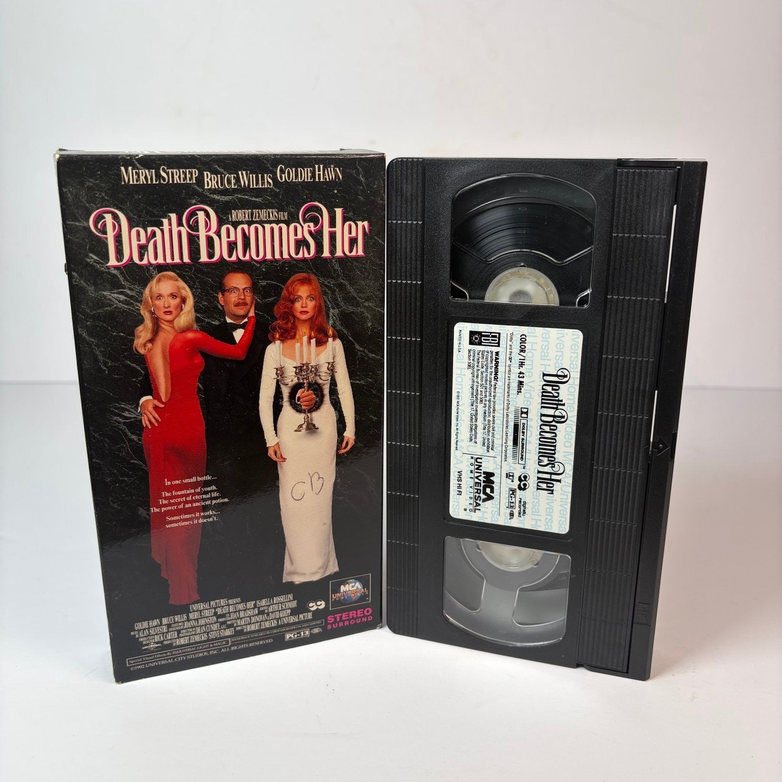 Death Becomes Her VHS 1992 Dark Comedy Fantasy MCA Universal