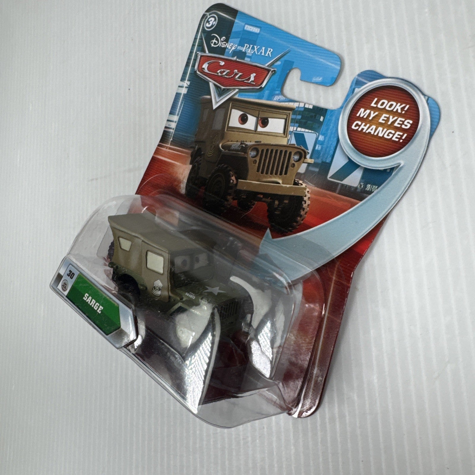 DISNEY PIXAR CARS LOOK! MY EYES CHANGE! SARGE #30