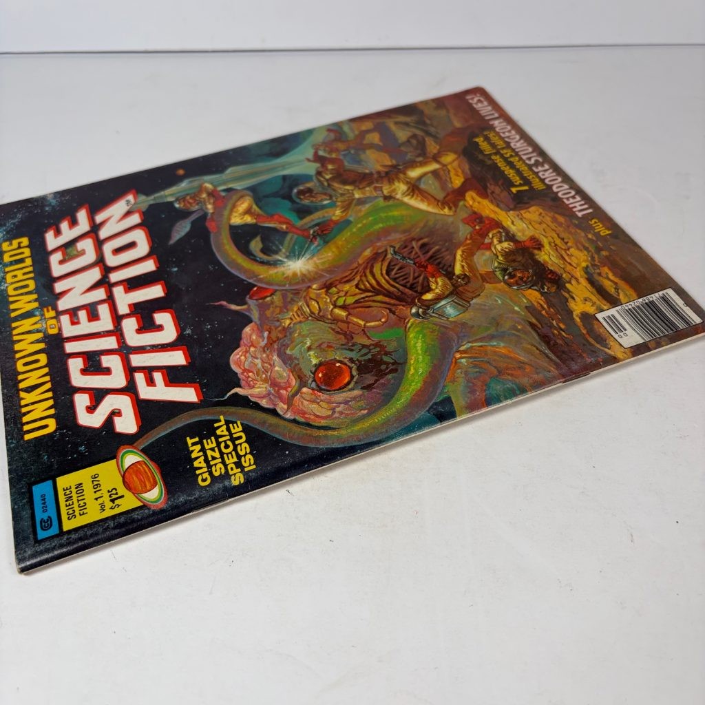 Unknown Worlds of Science Fiction Vol 1 #1 1976 Curtis Marvel Magazine Sturgeon