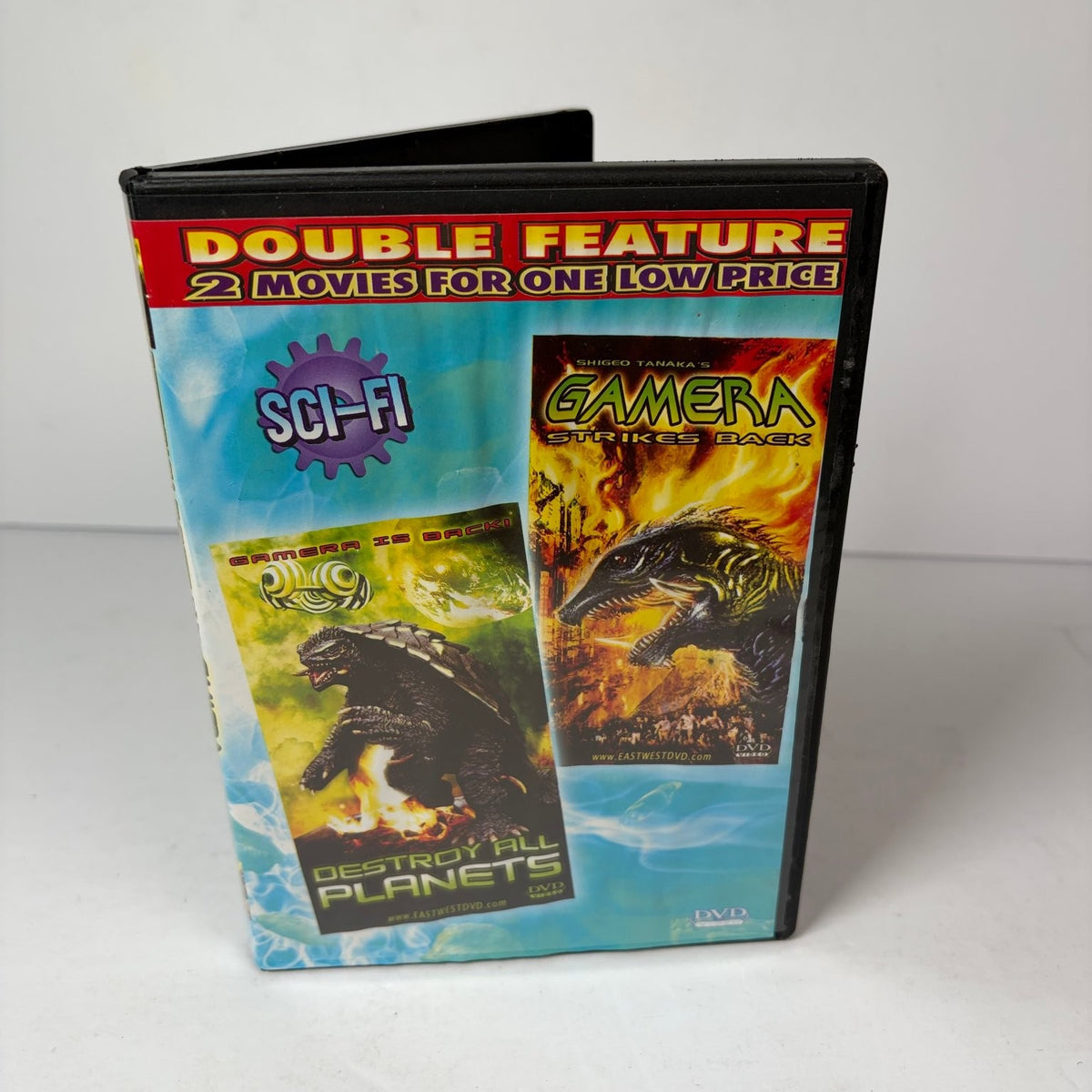Gamera Strikes Back & Destroy All Planets DVD Double Feature Sci-Fi Kaiju
