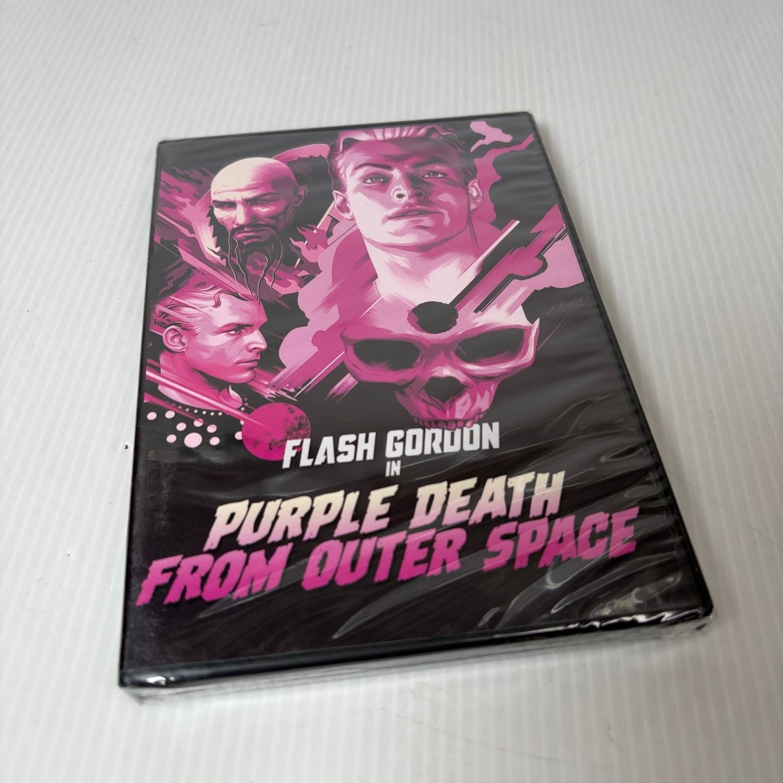 Flash Gordon: Purple Death From Outer Space DVD 1966 Buster Crabbe Sci-Fi Action