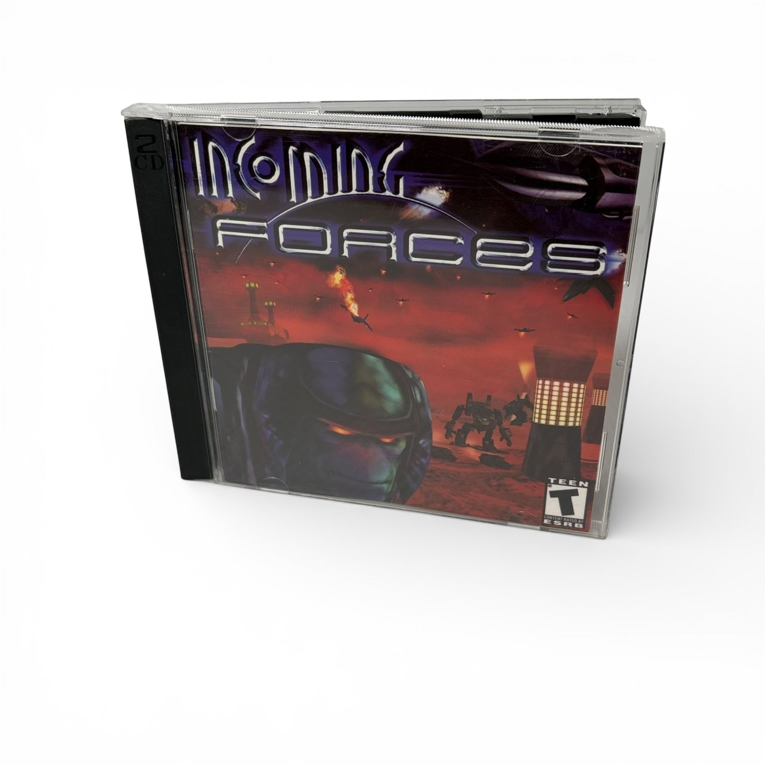 Incoming Forces PC CD-ROM Video Game Strategy Action Sci-Fi Multiplayer