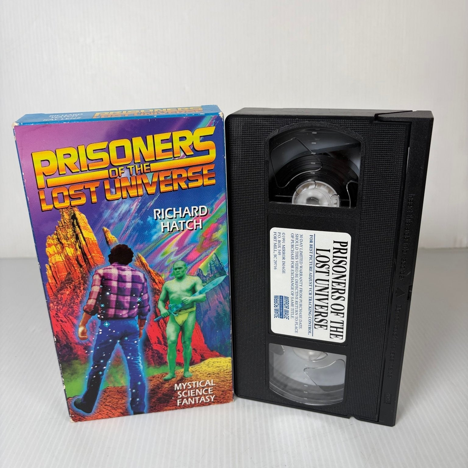 Prisoners of the Lost Universe VHS 1983 Sci-Fi Fantasy Gemstone