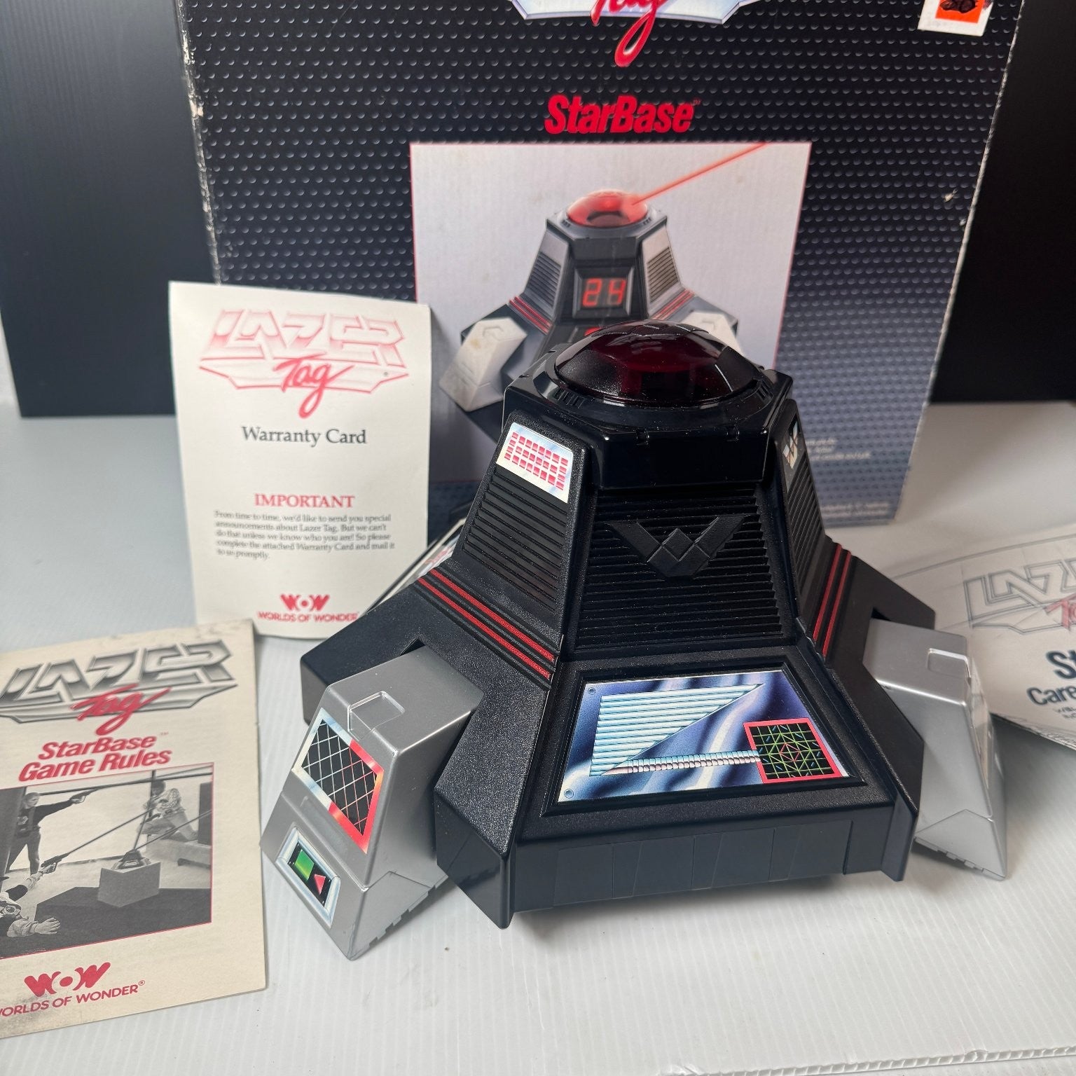 Lazer Tag StarBase Electronic Component by Worlds of Wonder 1980s