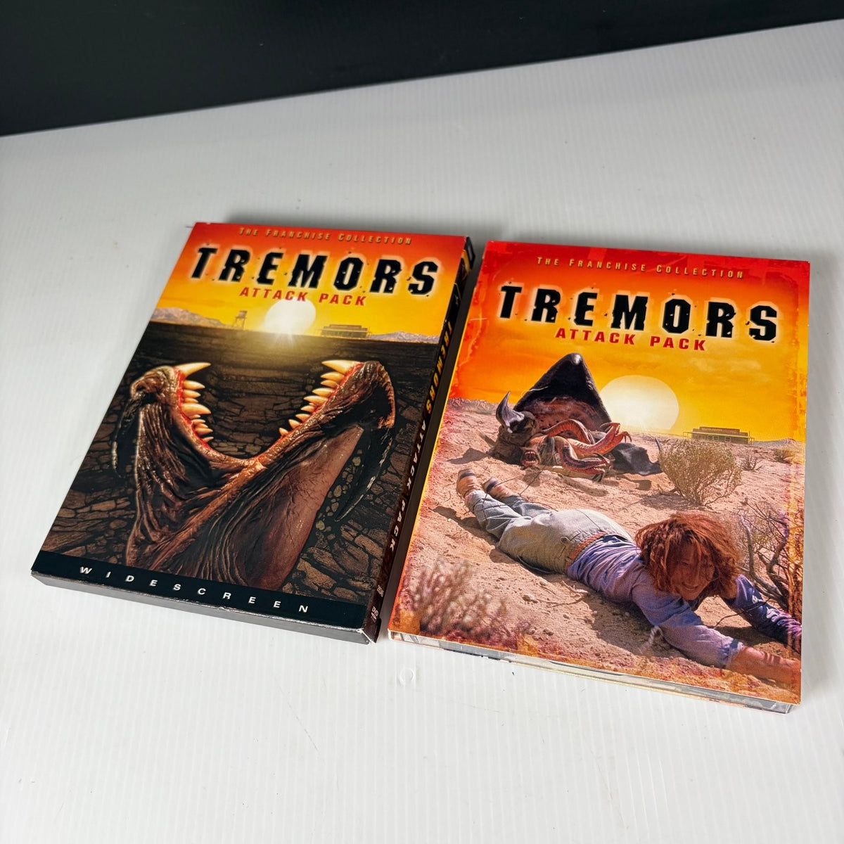 Tremors Attack Pack DVD 2005 Franchise Collection Kevin Bacon Special Features