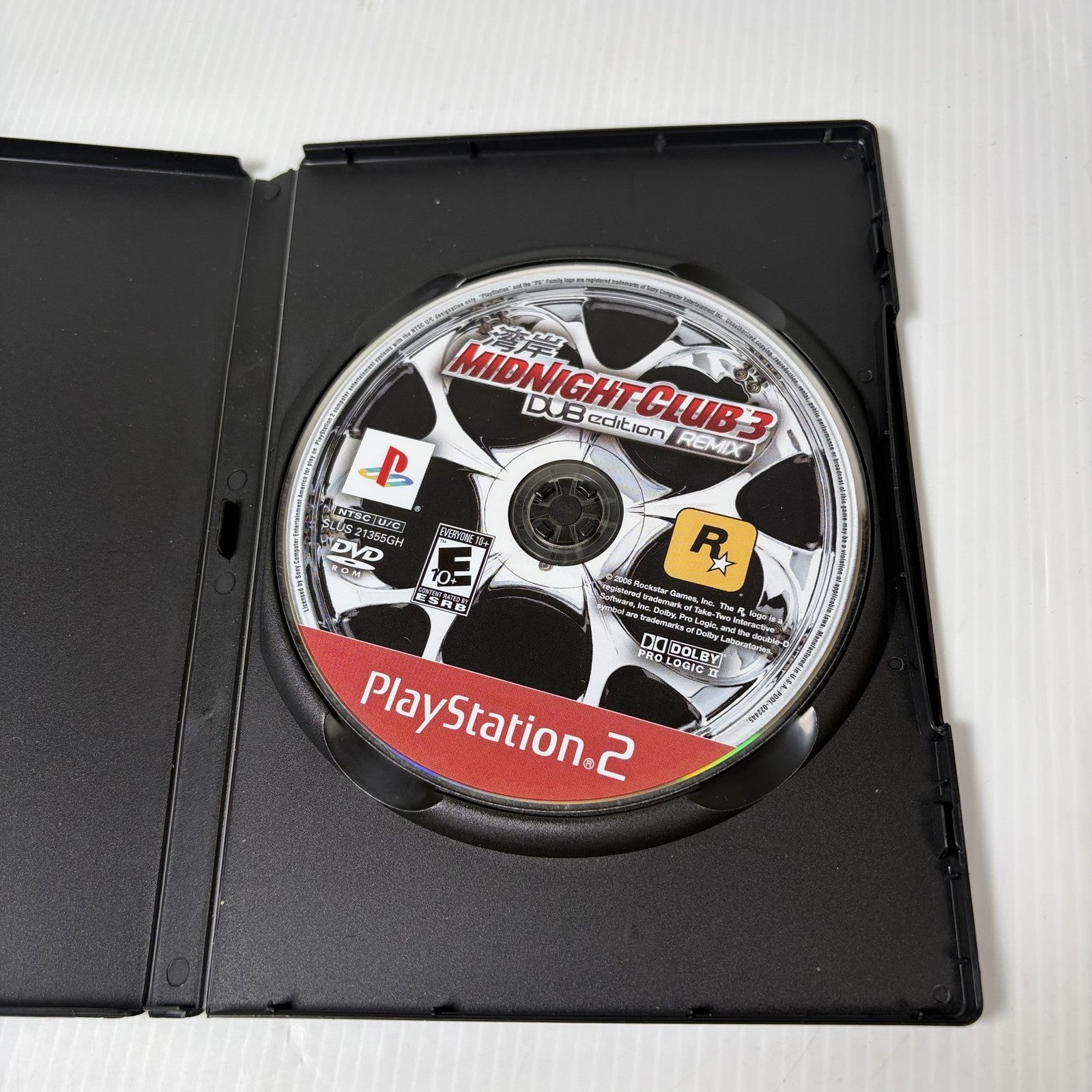 Midnight Club 3: DUB Edition Remix Sony PlayStation 2 PS2 Racing Game DISC ONLY