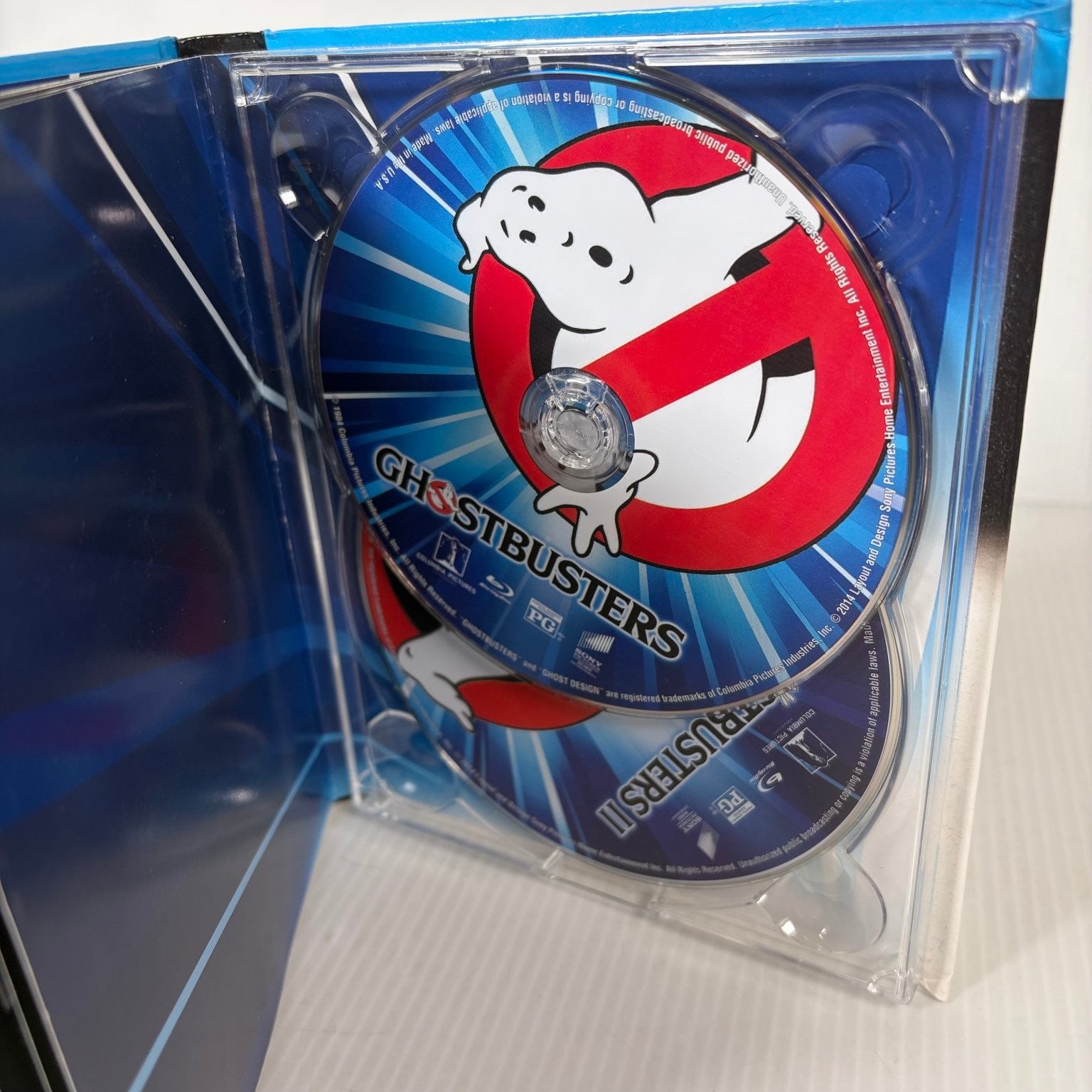Ghostbusters 1 & 2 Blu-ray 2014 30th Anniversary Bill Murray Harold Ramis