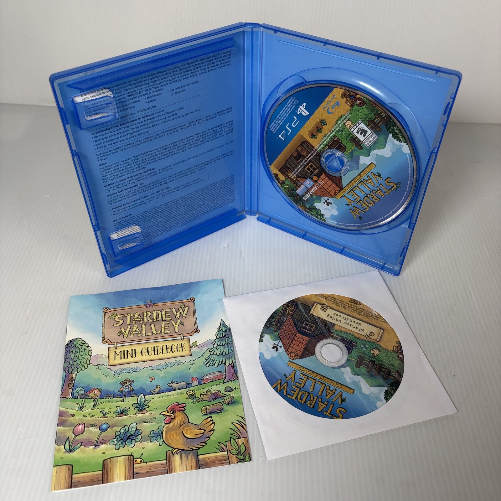 Stardew Valley Collector's Edition PS4 PlayStation 4 Complete CIB w/ Soundtrack