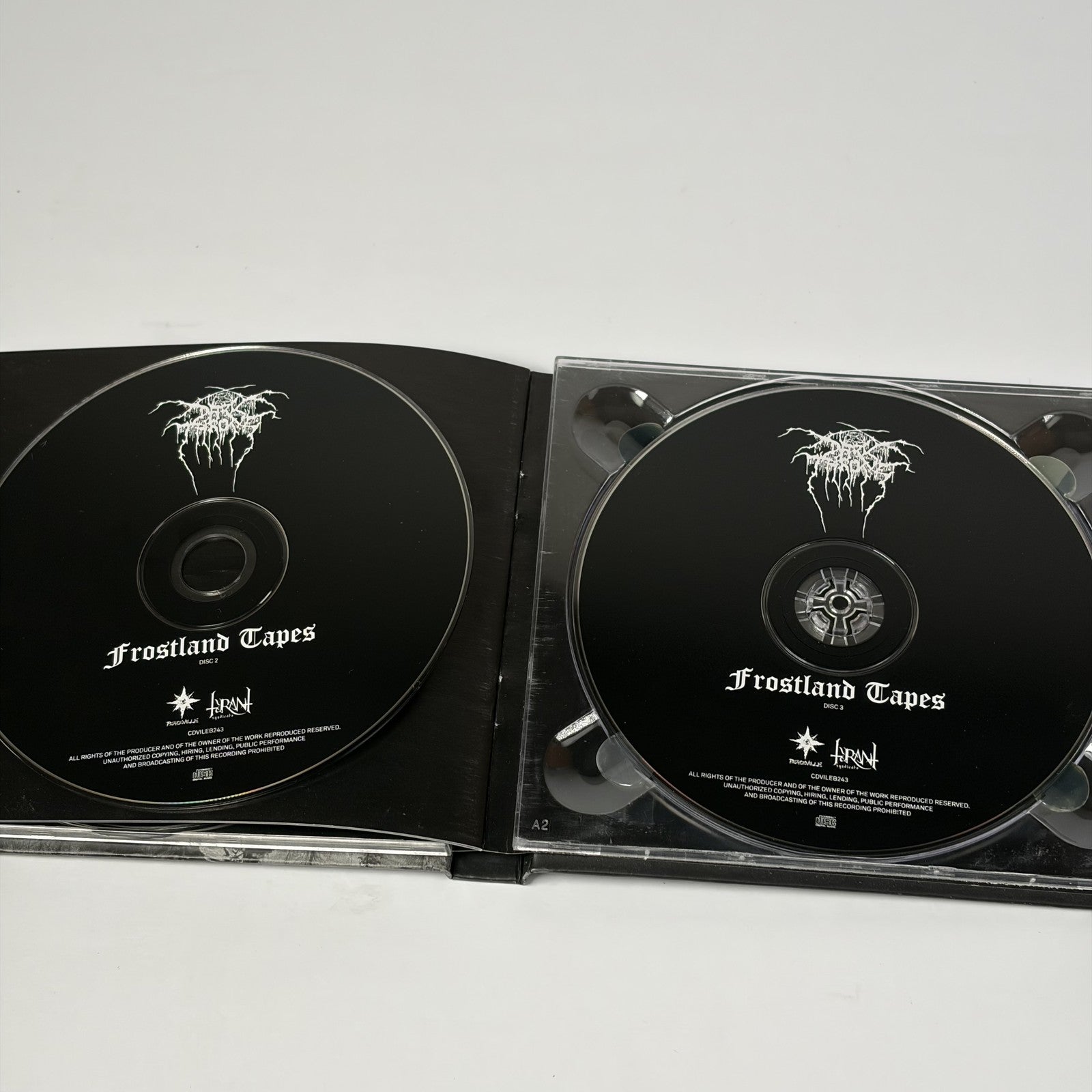 Darkthrone Frostland Tapes 3xCD Digibook Compilation Black Metal