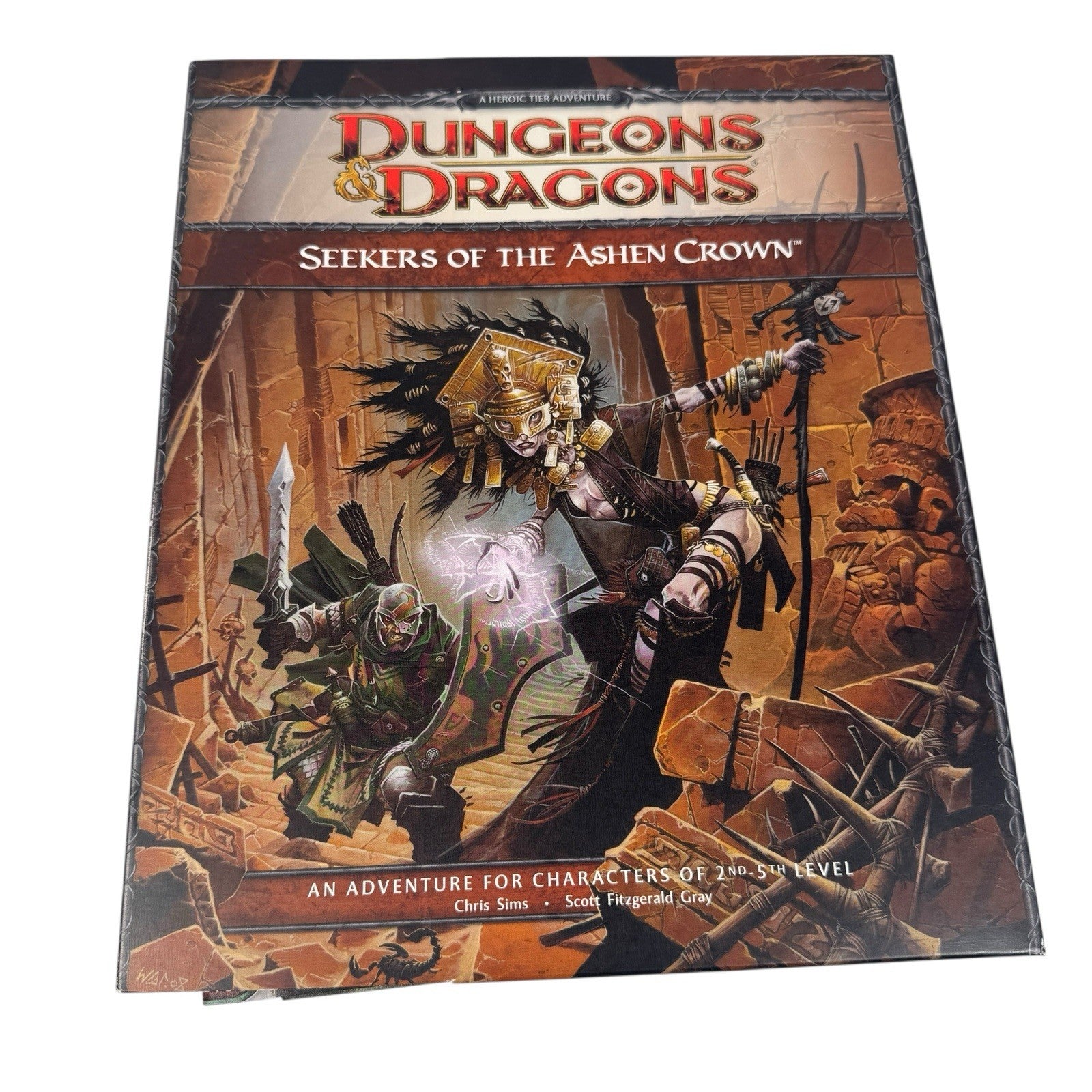 Dungeons & Dragons, D&D: Seekers of the Ashen Crown (4th edition) Eberron