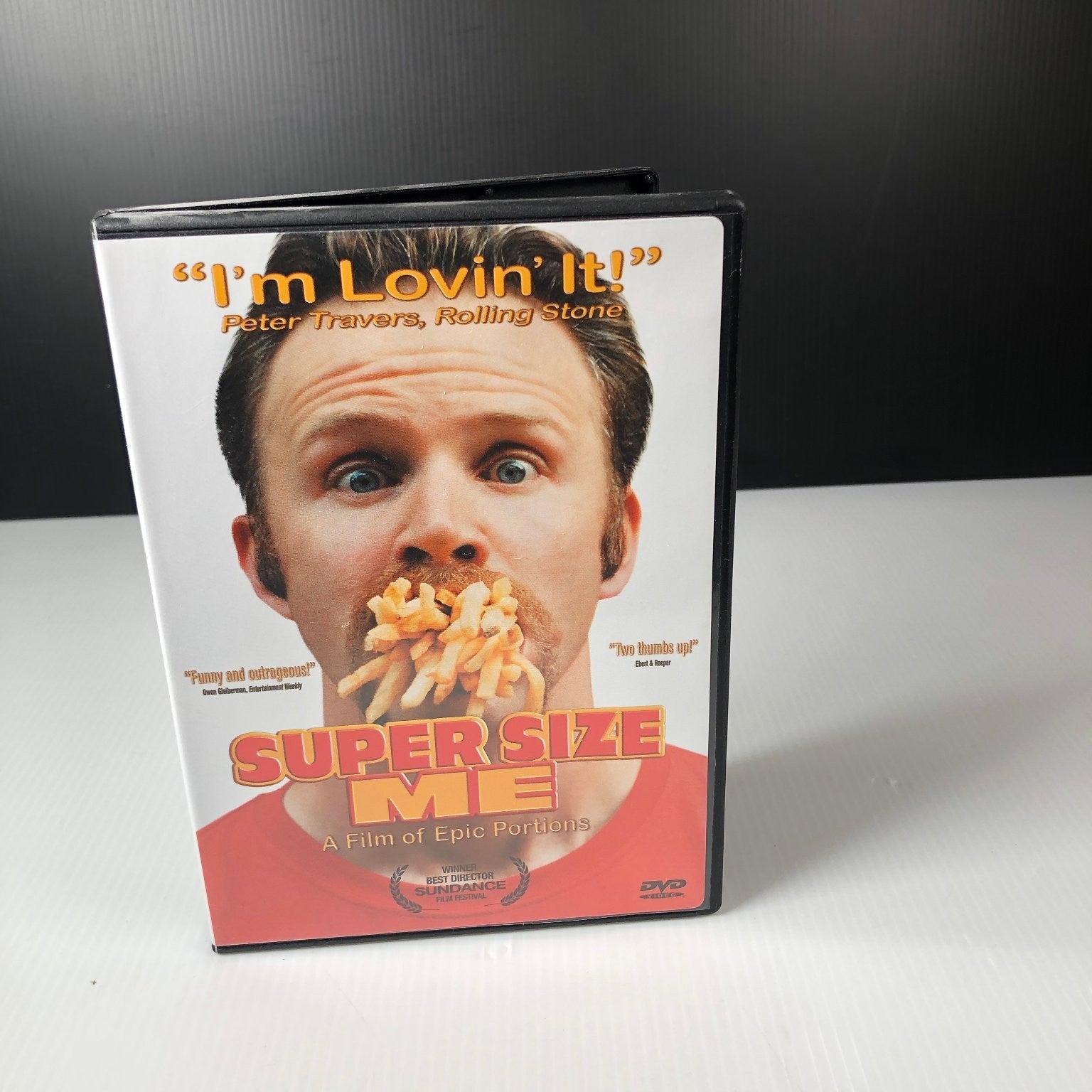 Super Size Me DVD 2004 Documentary Morgan Spurlock Sundance Winner