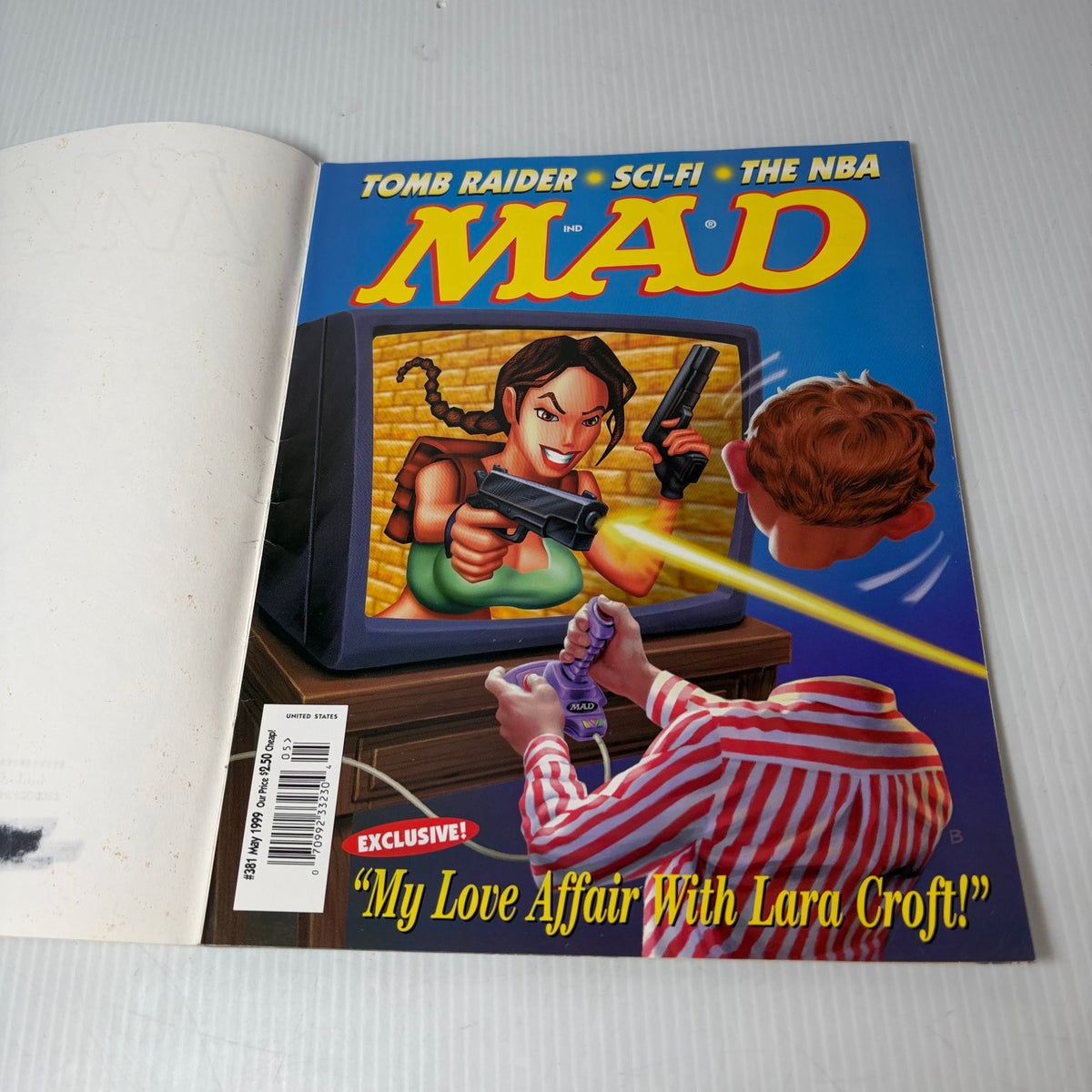 MAD Magazine May 1999 Lara Croft Tomb Raider Gaming Humor