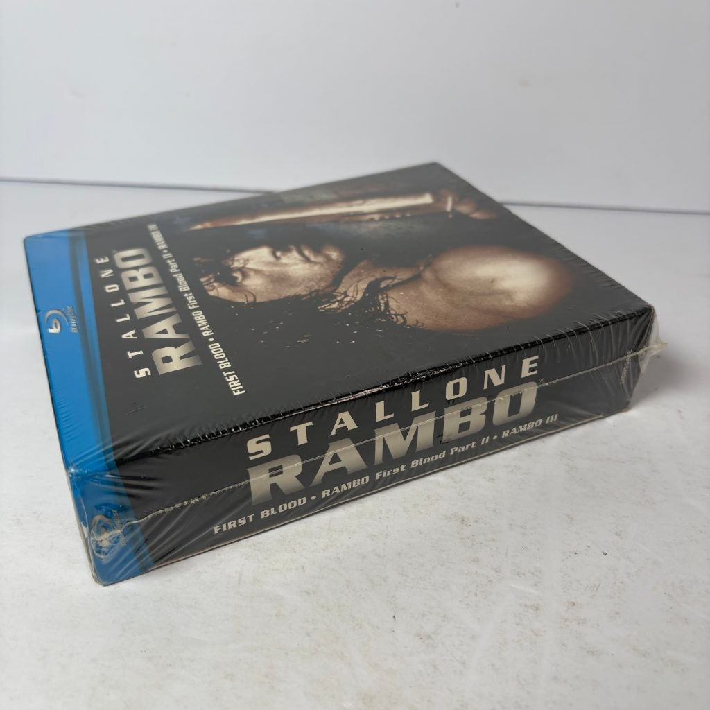 Rambo Trilogy Blu-ray Box Set First Blood Part II III Stallone Lionsgate