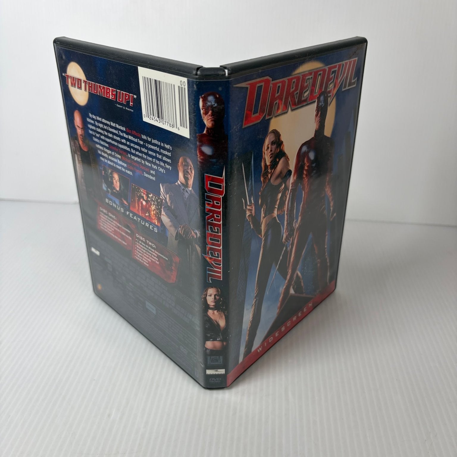 Daredevil DVD 2003 Widescreen 2-Disc Ben Affleck Jennifer Garner Marvel Film