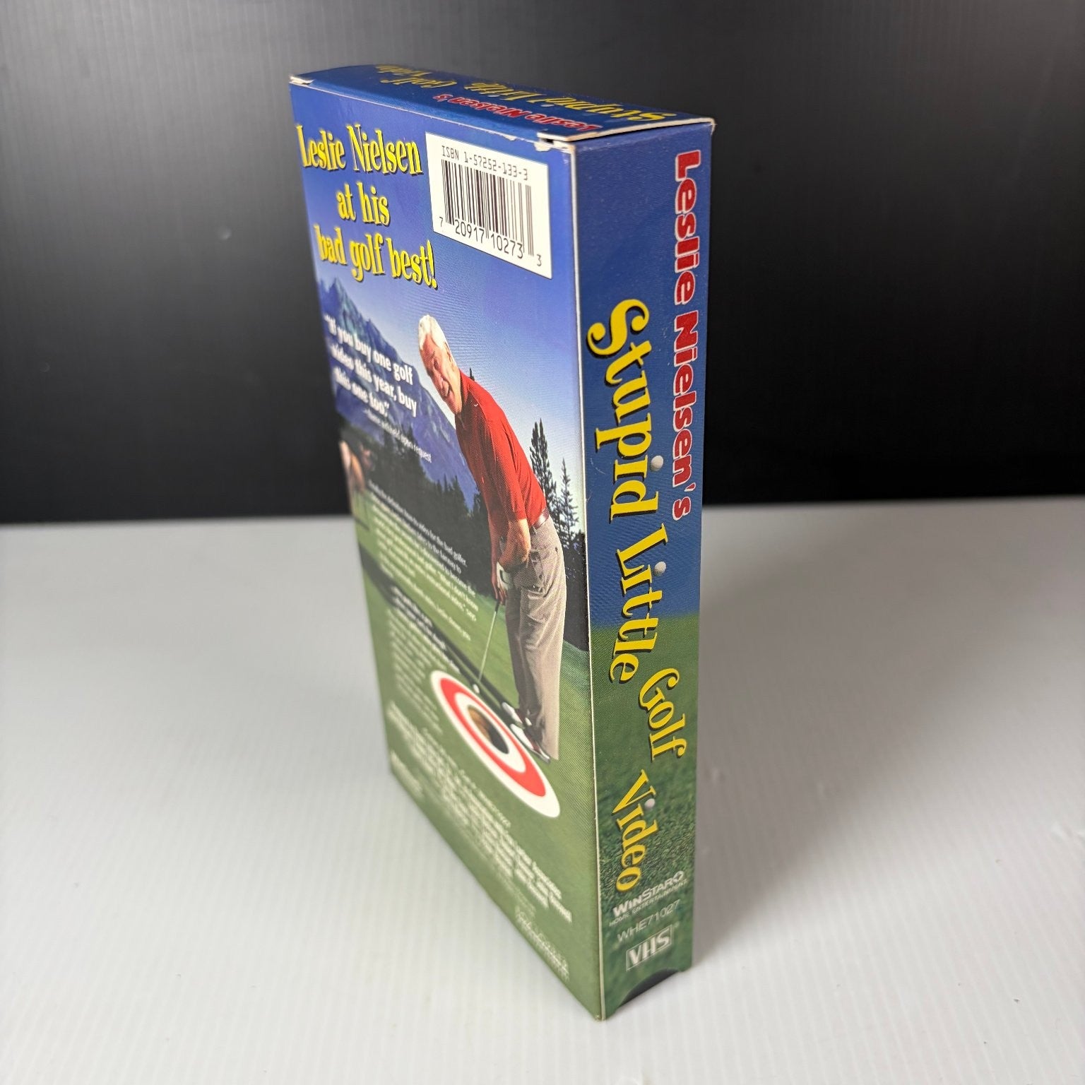 Leslie Nielsen's Stupid Little Golf Video VHS 1997 Comedy Instructional WinStar