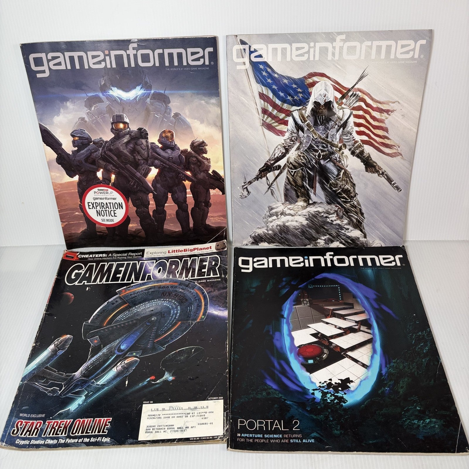 Lot of 20+ Game Informer & Walmart GameCenter Video Game Magazines Halo Last Of