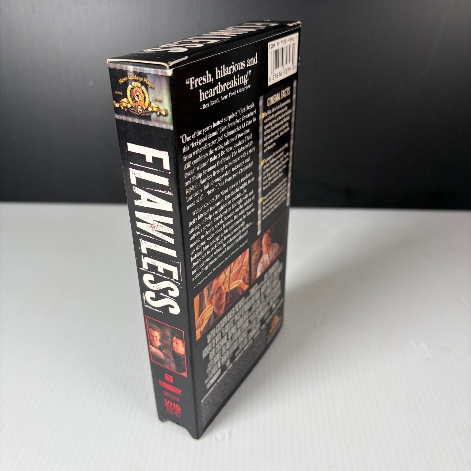 Flawless VHS 1999 Drama Original Release MGM Metro-Goldwyn-Mayer