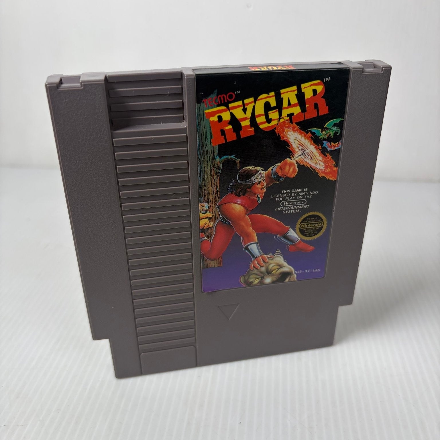 Rygar NES Nintendo Entertainment System Action Adventure Classic Game Authentic