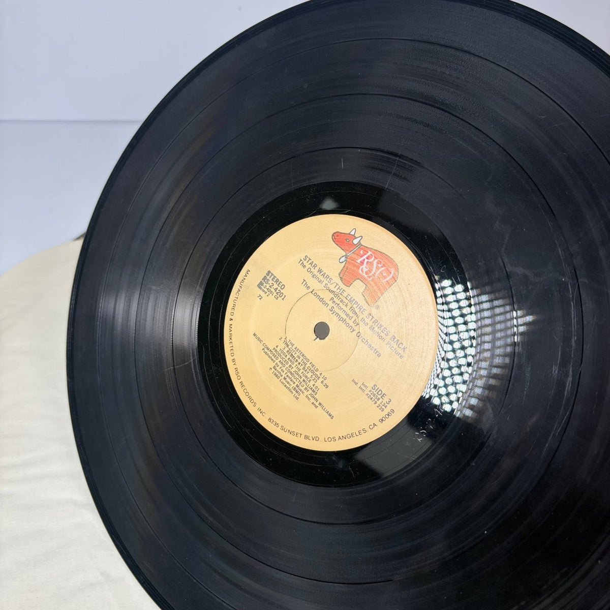 Star Wars The Empire Strikes Back Soundtrack Vinyl 2xLP RSO 1980 John Williams