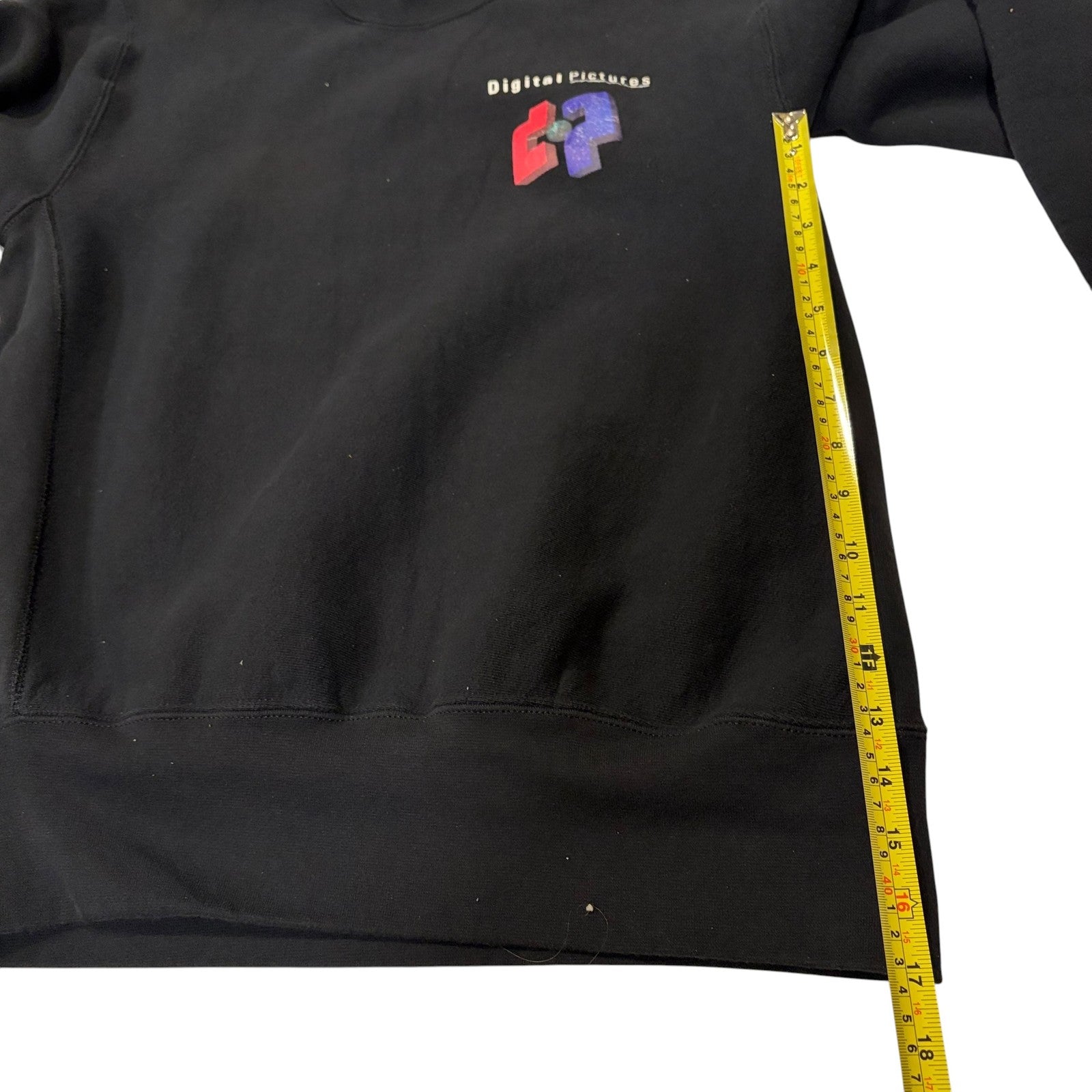 Vintage Deadstock Digital Pictures Lee Crewneck Sweatshirt Size L Sega CD Promo