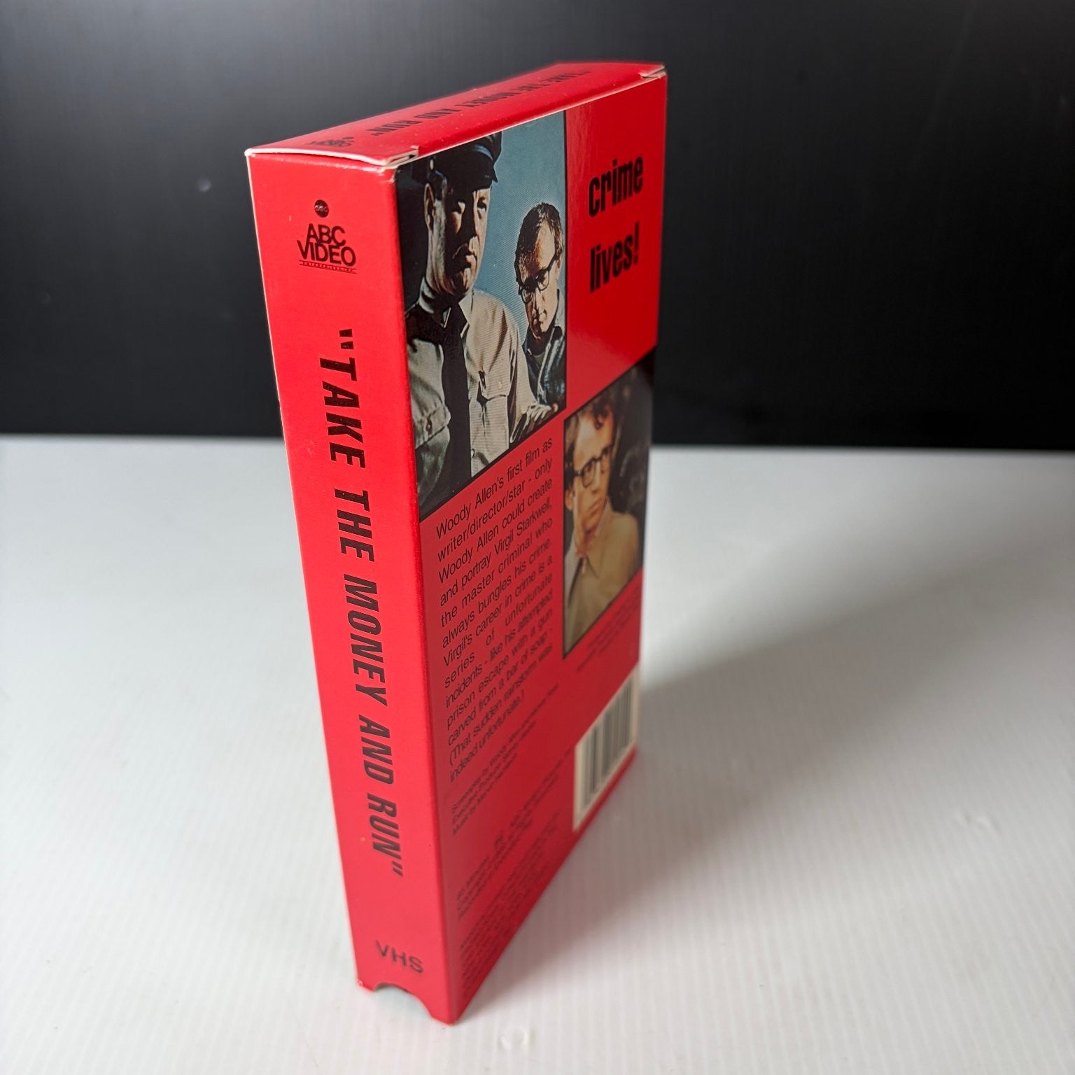 Take The Money And Run VHS 1969 Comedy Original Release ABC Video