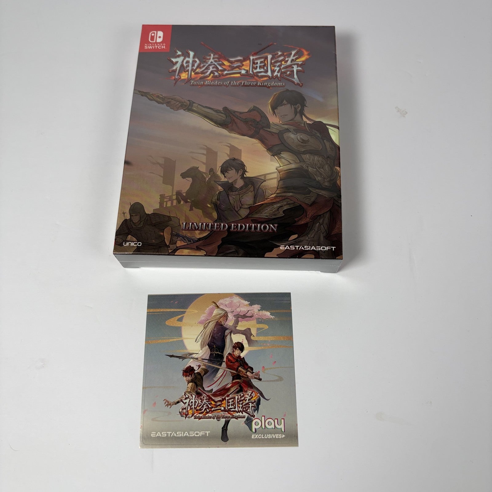 Twin Blades of the Three Kingdoms Limited Ed. Nintendo Switch New Sealed RPG