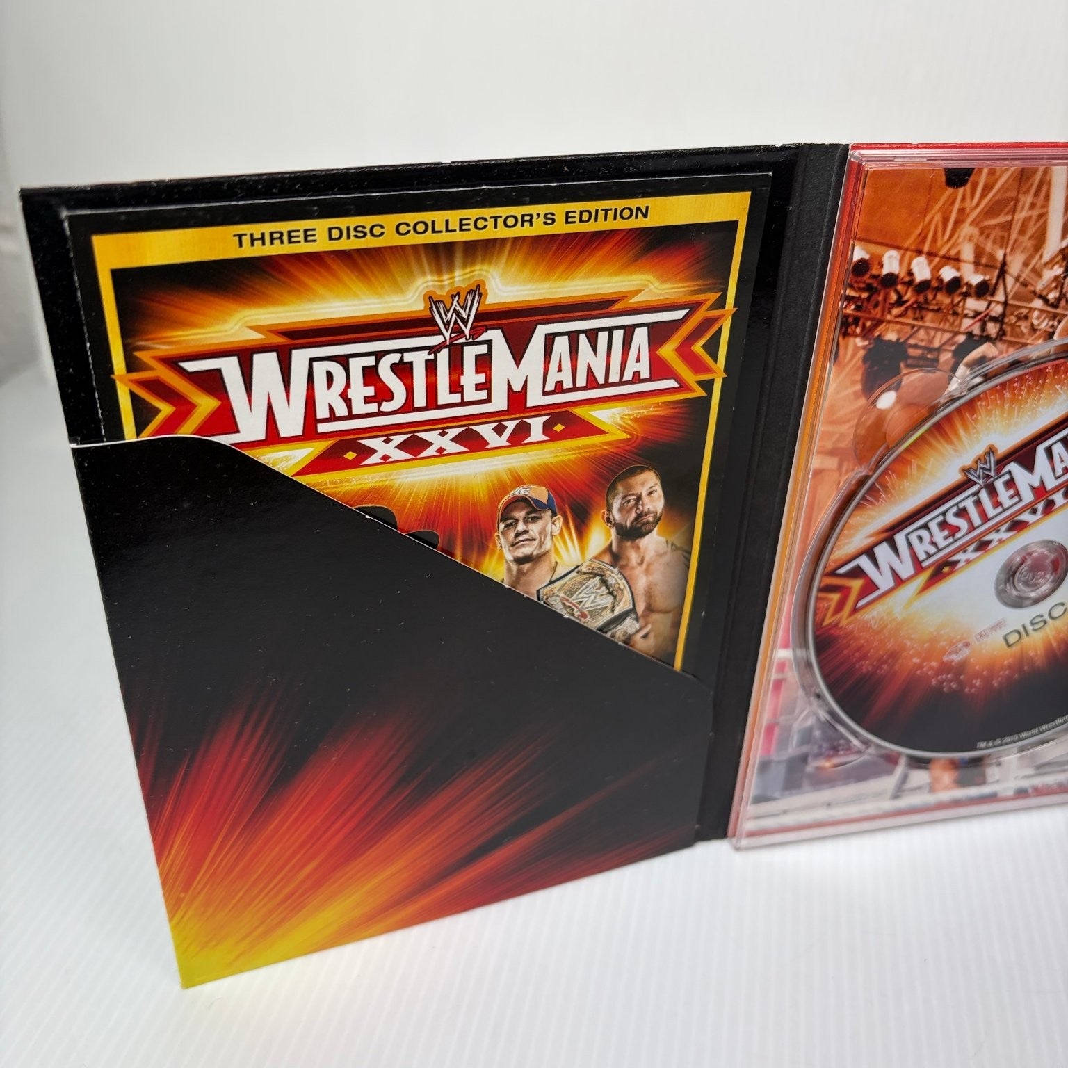 WrestleMania XXVI DVD 2010 Three Disc Collector's Edition WWE Hall of Fame