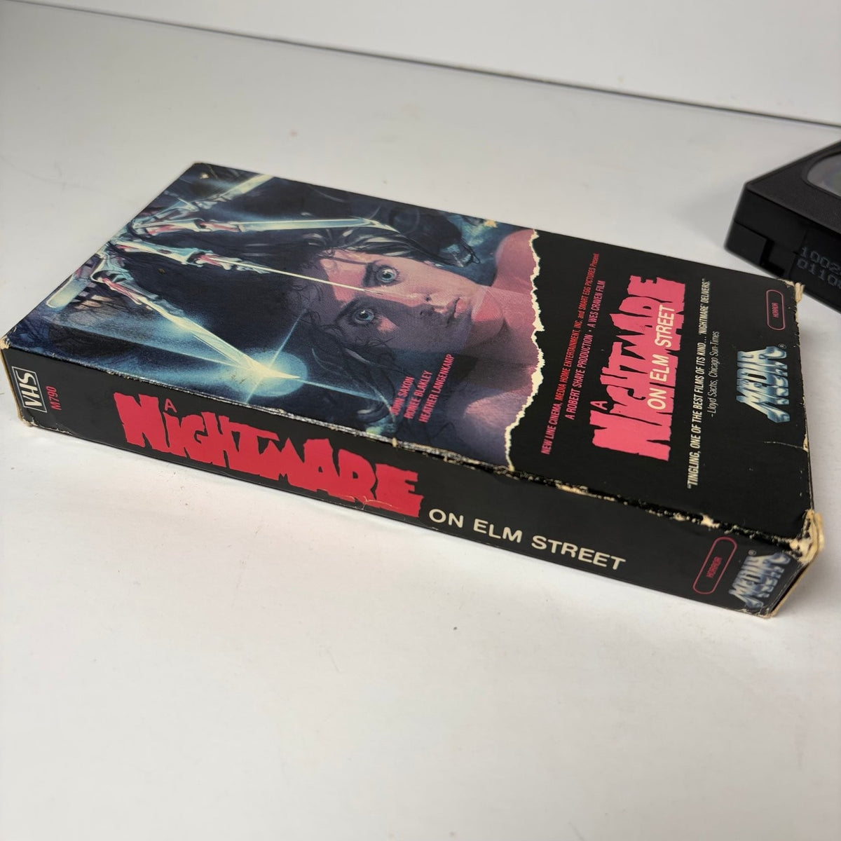 A Nightmare on Elm Street VHS 1985 Horror Media Release w/ Double Flap