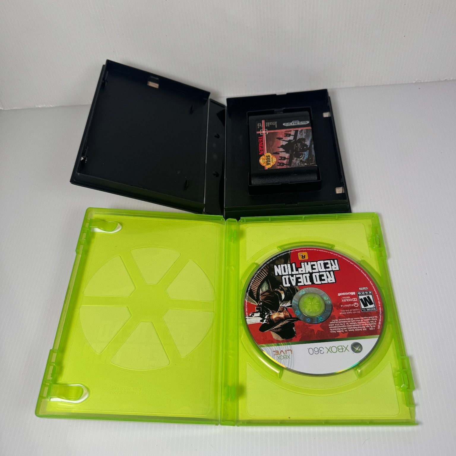 Mixed Lot of 20 Retro Games NES, Genesis, Xbox 360 & More Red Dead Redemption