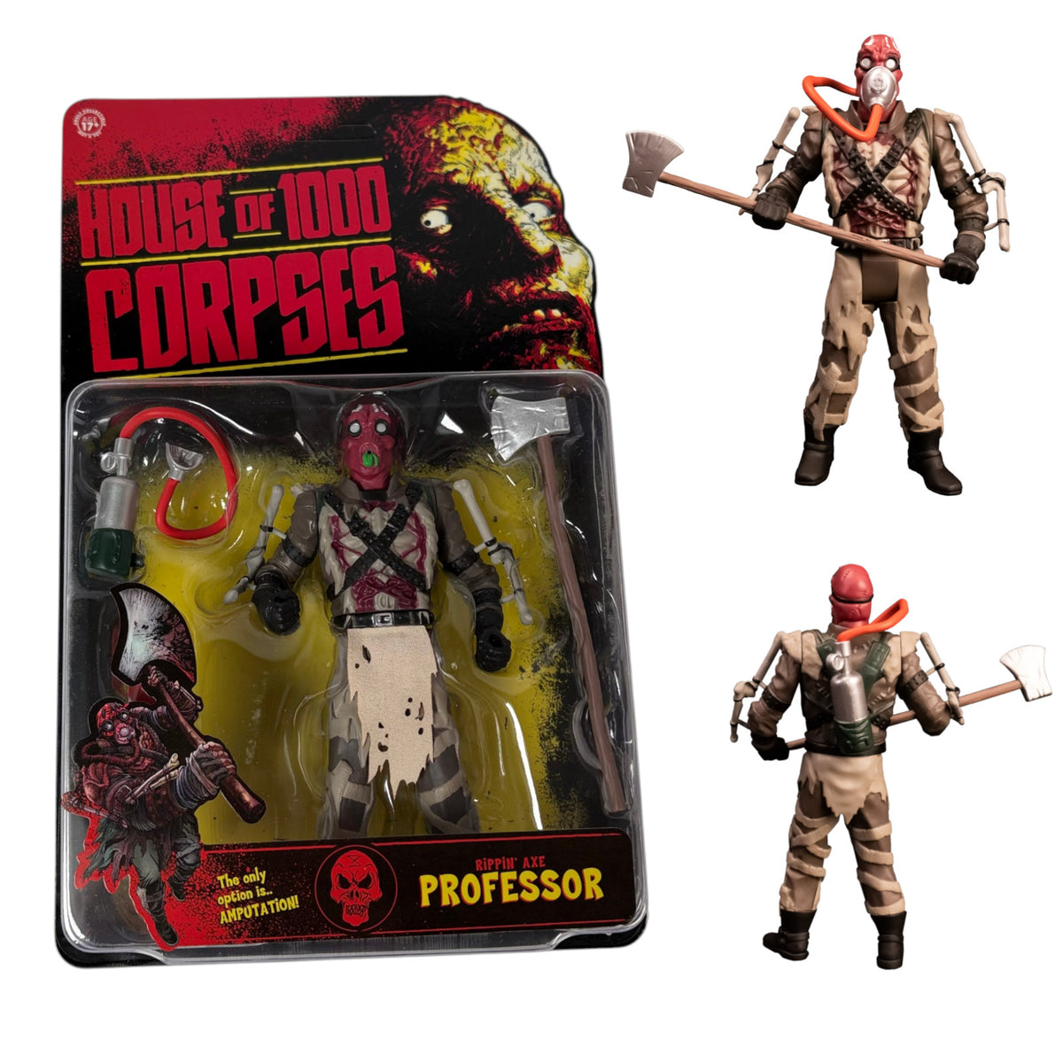 Trick Or Treat House of 1000 Corpses Rippin' Axe Professor Action Figure 2022