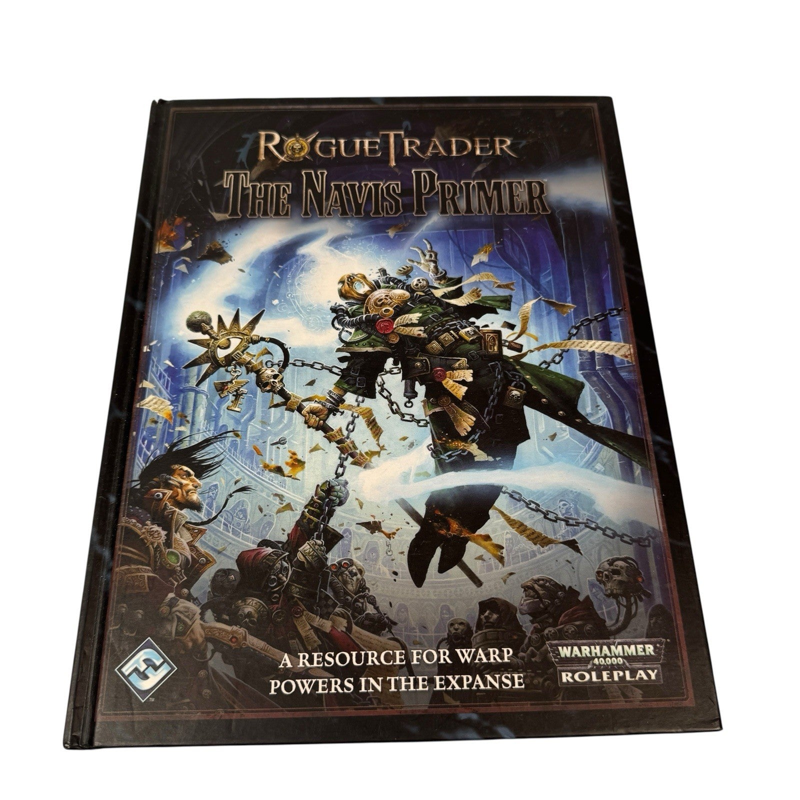 Warhammer 40K Rogue Trader The Navis Primer Roleplaying Resource Book Hardcover