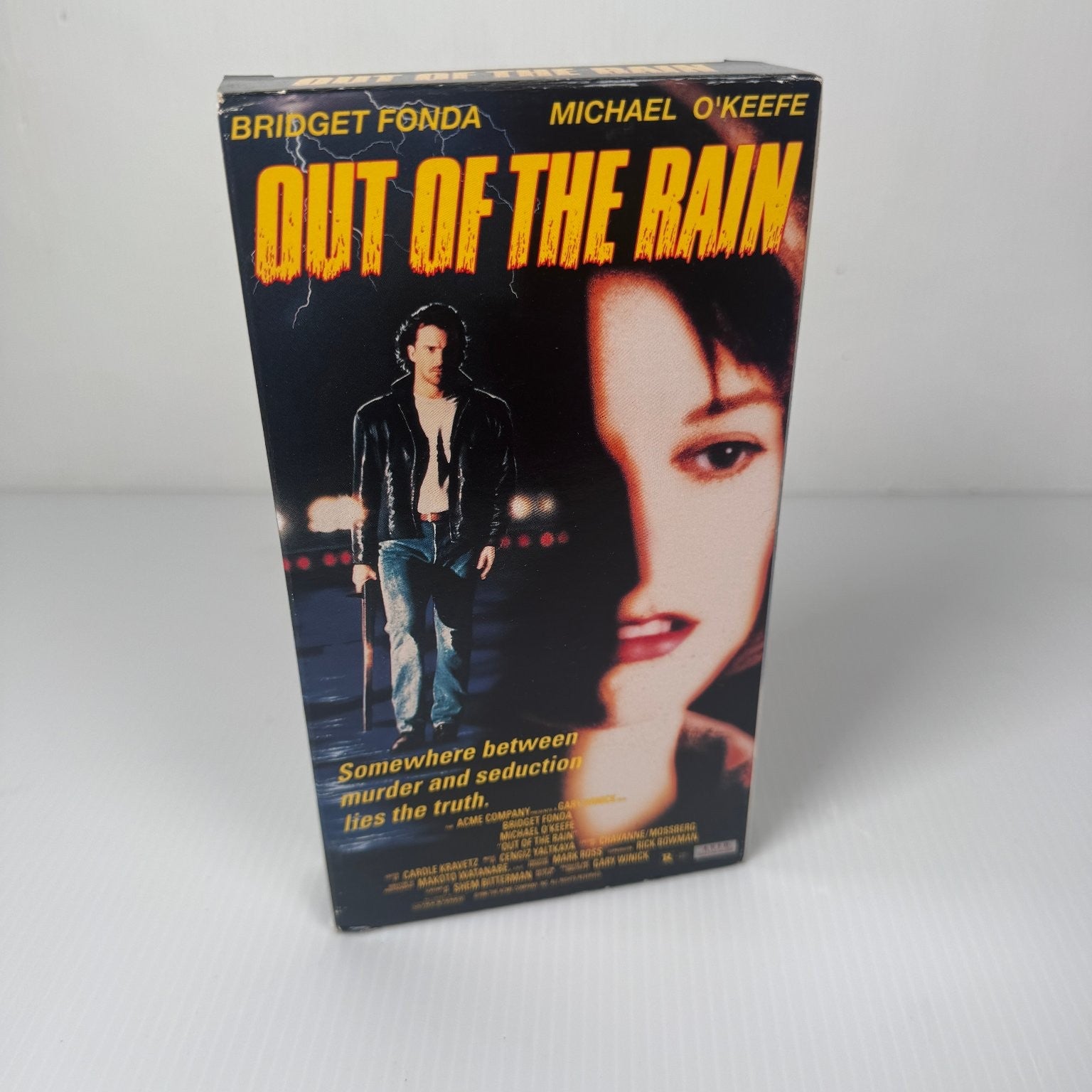 Out of the Rain VHS 1991 Thriller Original Release Avid Entertainment