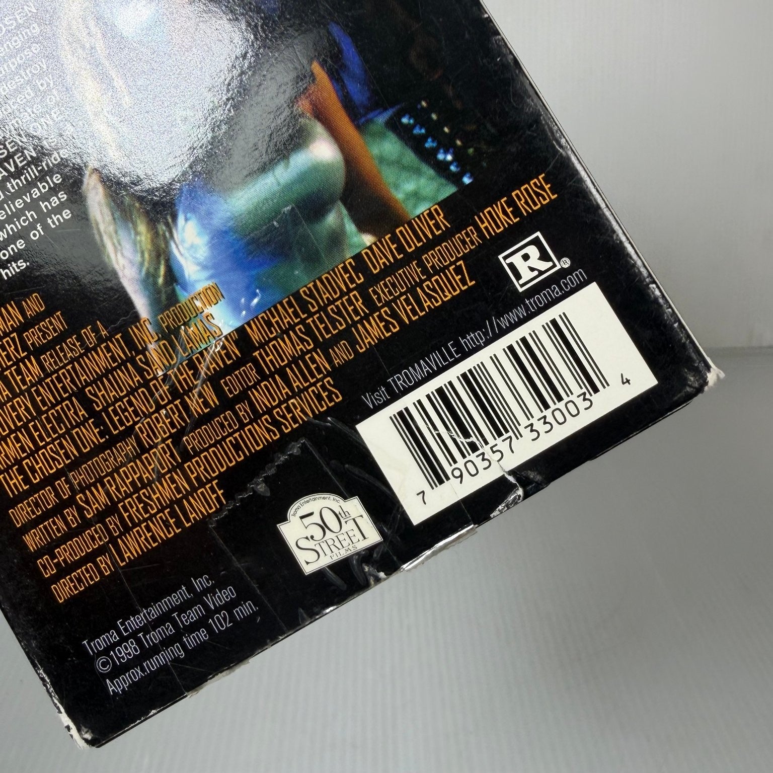 Carmen Electra is The Chosen One VHS 1998 Action Sci-Fi Troma Team Video