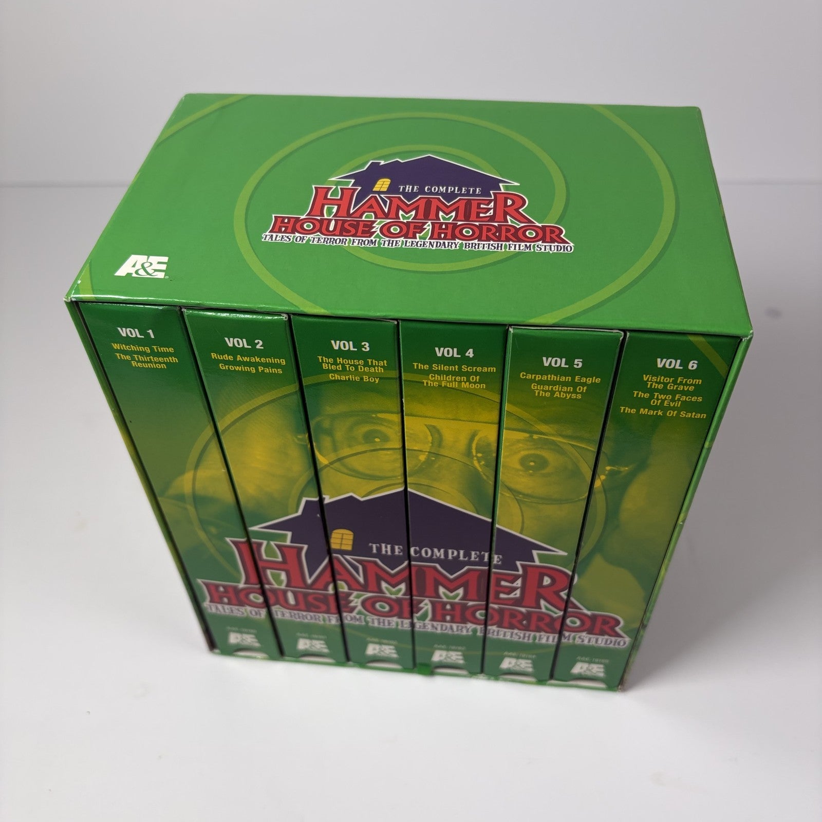 The Complete Hammer House of Horror VHS Set - Volumes 1-6 A&E British Film