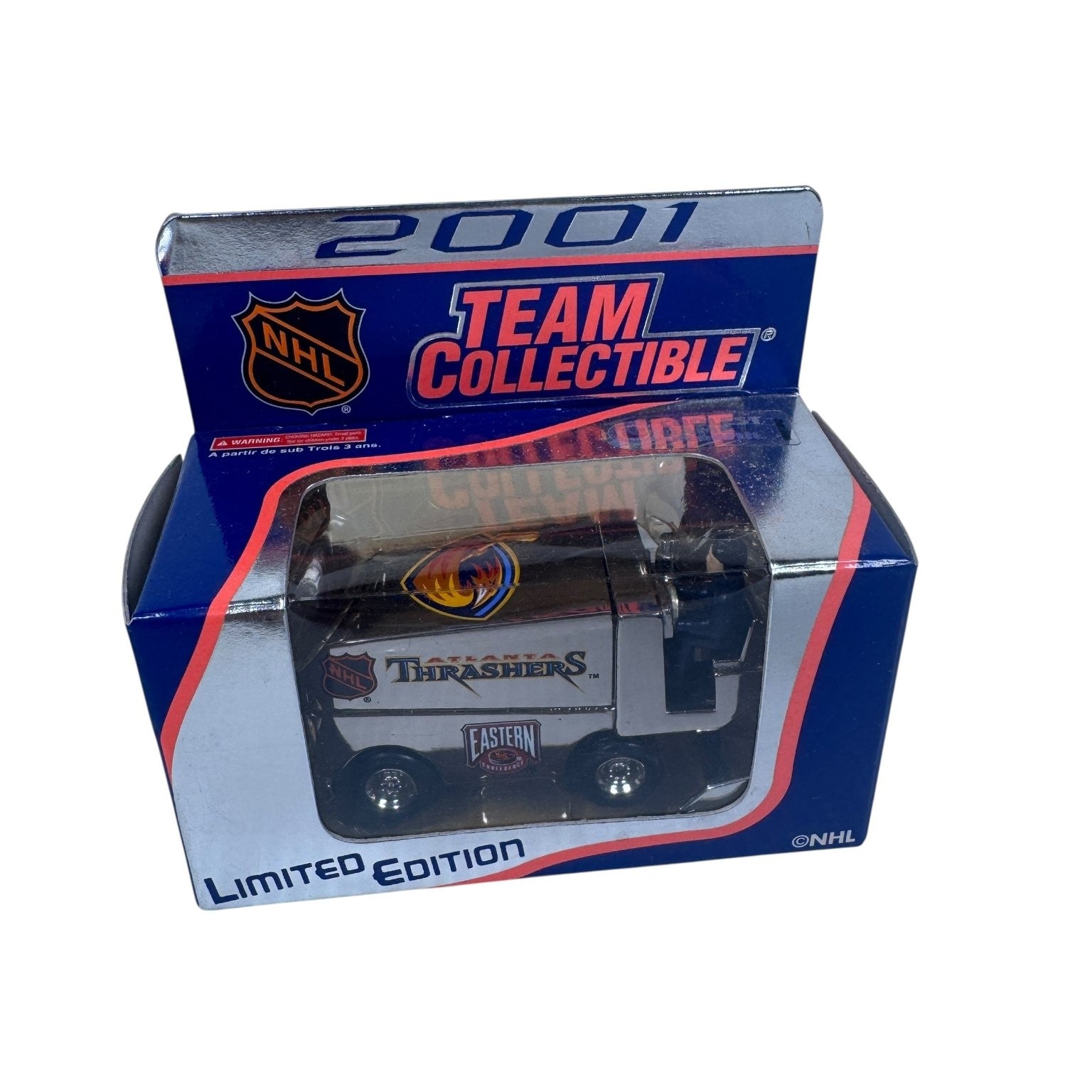 2001 NHL Atlanta Thrashers Zamboni Team Collectible White Rose Collectibles