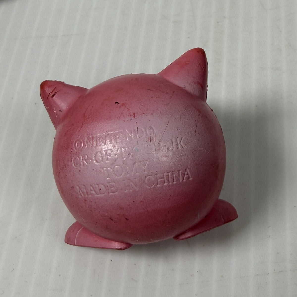 Vintage Pokemon Jigglypuff & Wigglytuff Tomy CGTSJ Evolution Figure PVC Set of 2