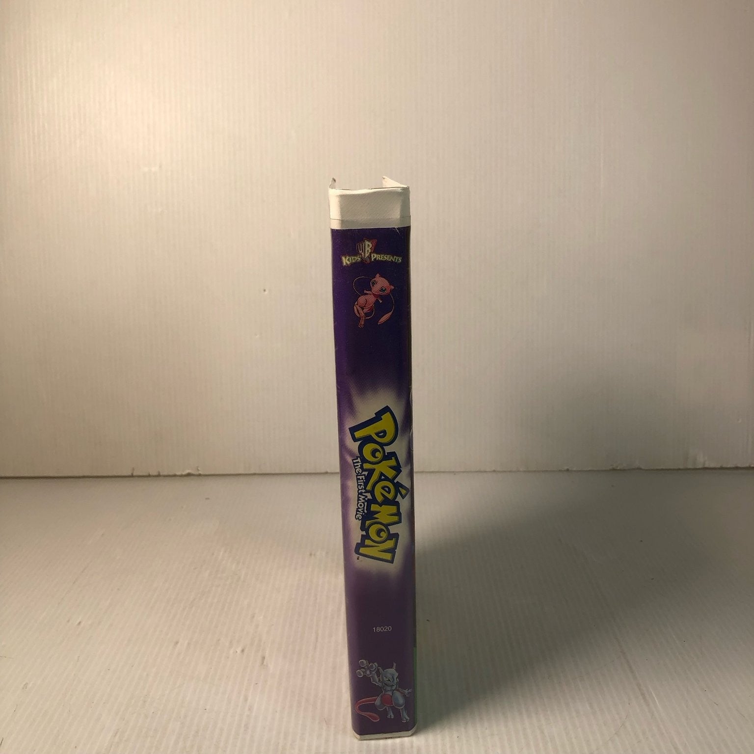 Pokemon The First Movie VHS 1999 Anime Adventure Warner Bros Kids in Clamshell