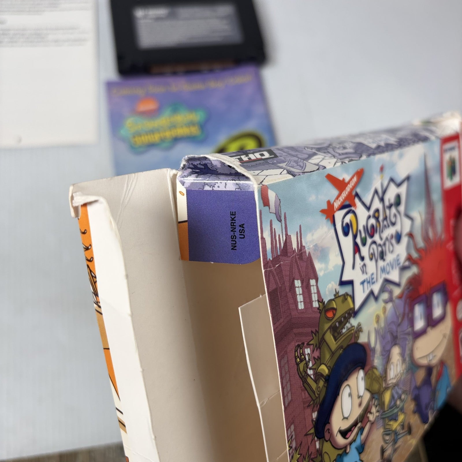 Rugrats in Paris The Movie Nintendo 64 N64 Complete in Box CIB Authentic