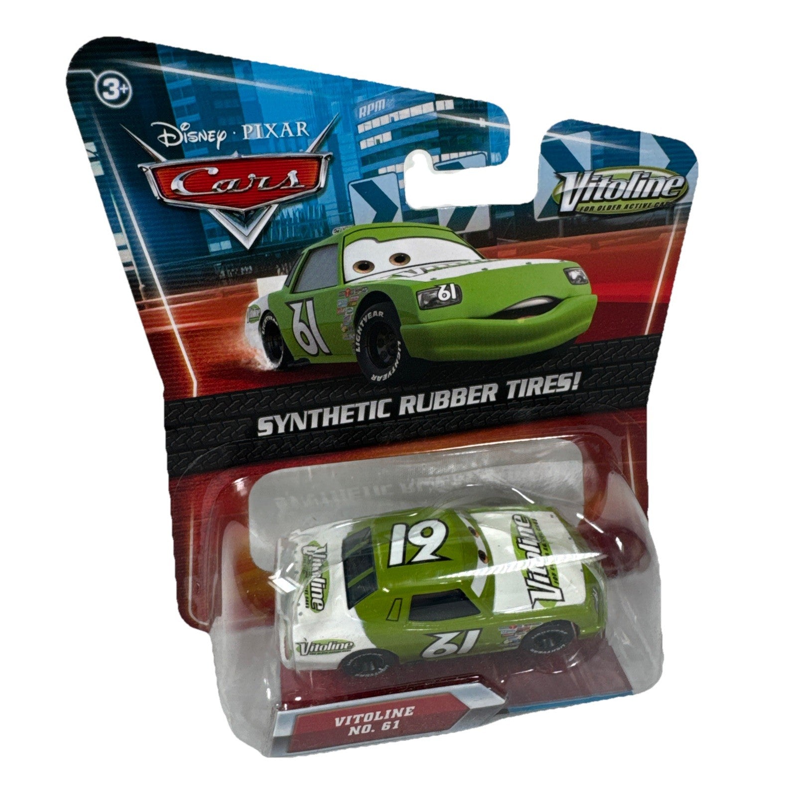 Mattel Disney Pixar Cars Synthetic Rubber Tires Vitoline #61 Die-Cast Vehicle
